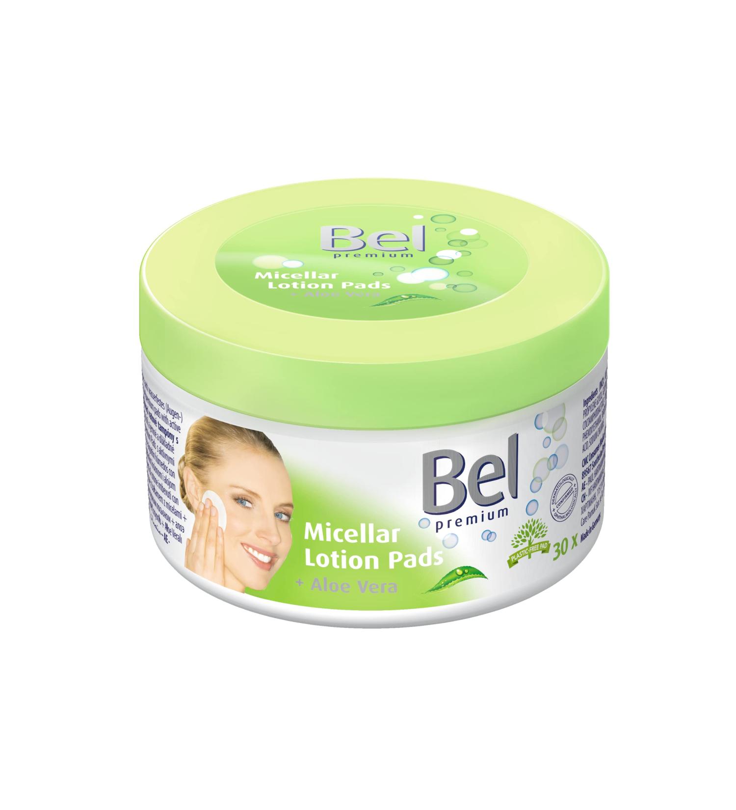 Bel 918598 Aloe Vera Cosmetic Lotion Pads - 30 Pcs for Soothing Skincare | International Shipping Available - Buy Online on GoSupps.com