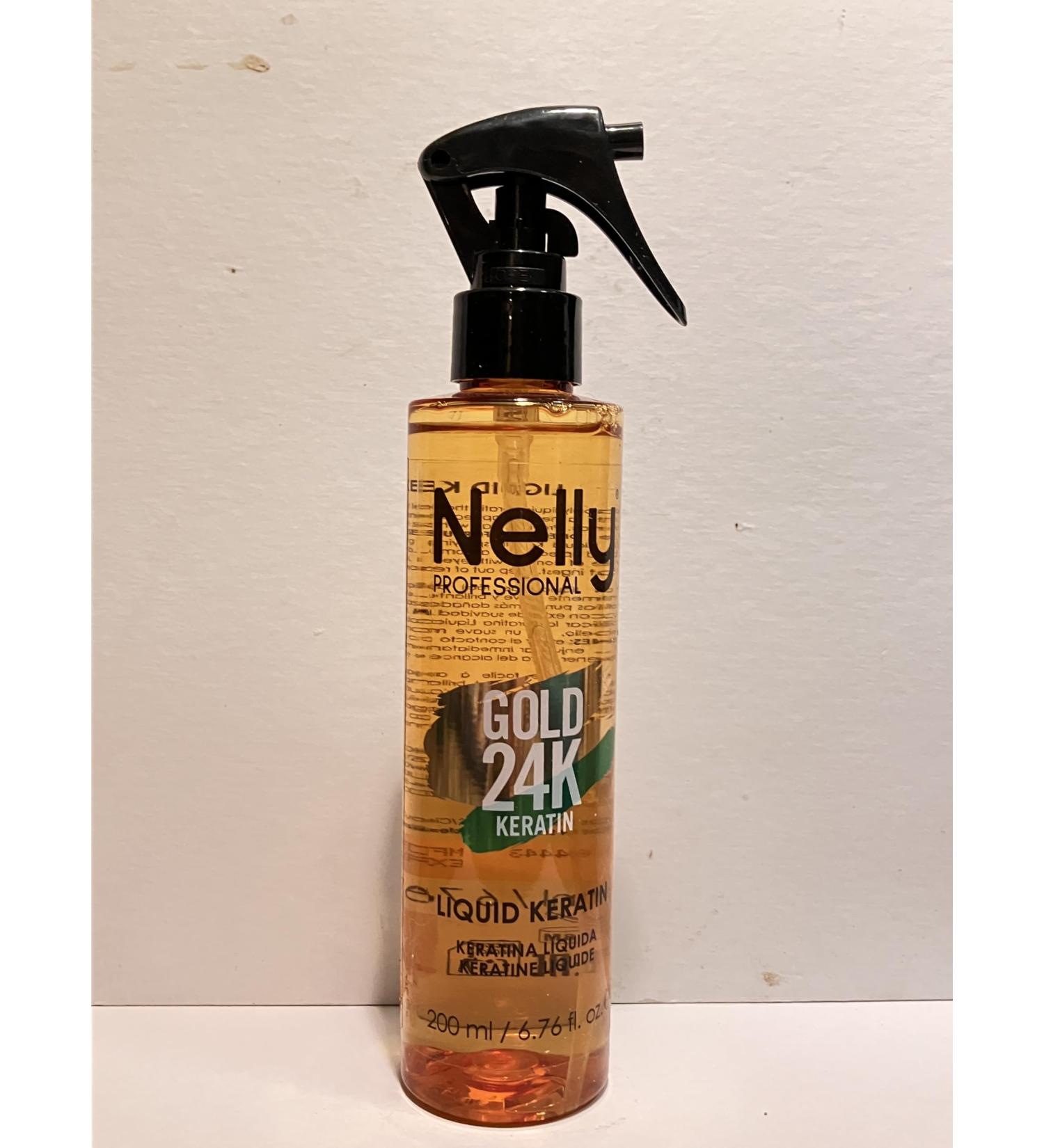 Gold 24K Liquid Keratin 6.76oz Clear