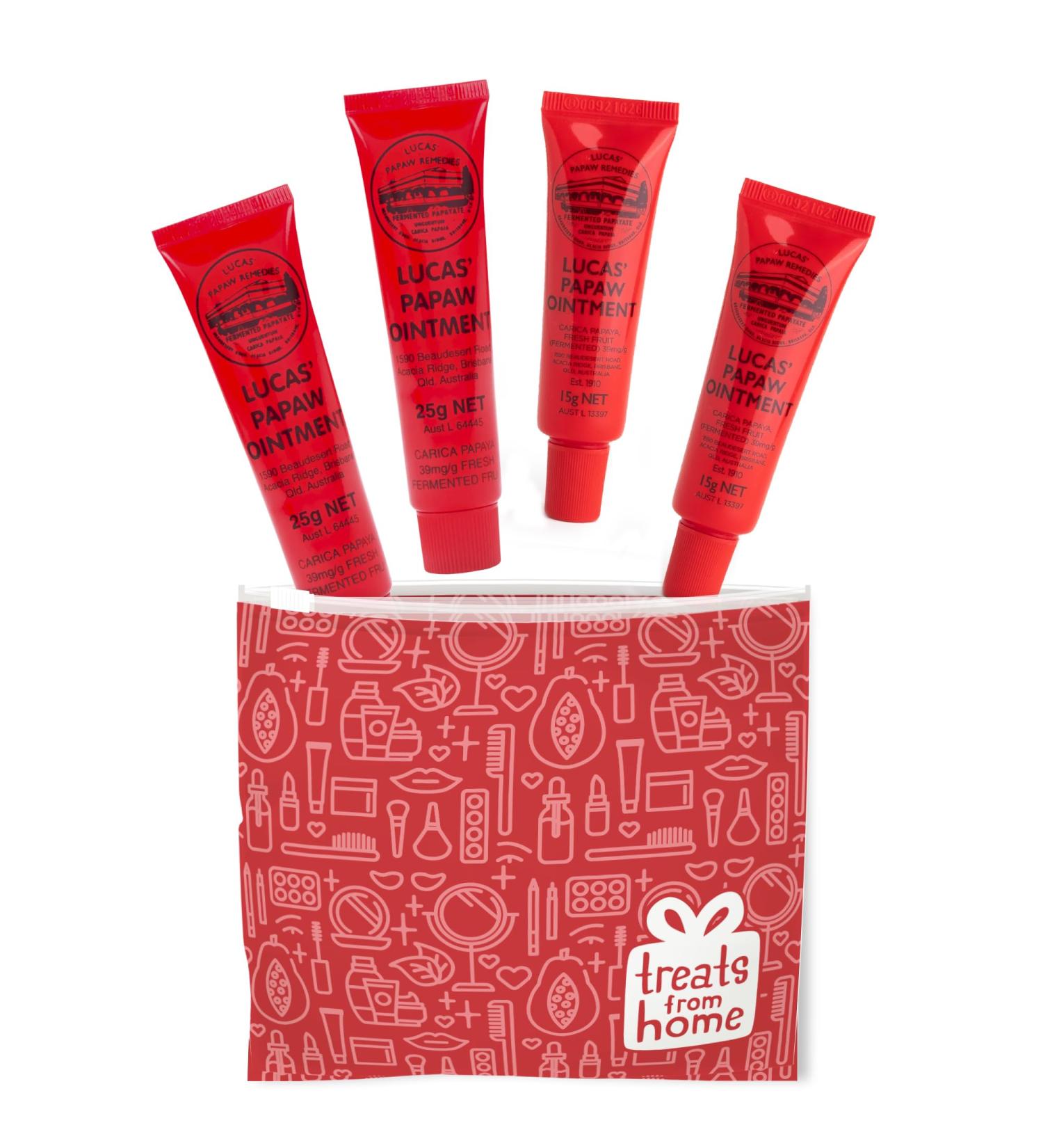 Lip Ointment Cream Ointment for Lips & Dry Skin (2x15 Gram plus 2x25 Gram) - Buy Online on GoSupps.com