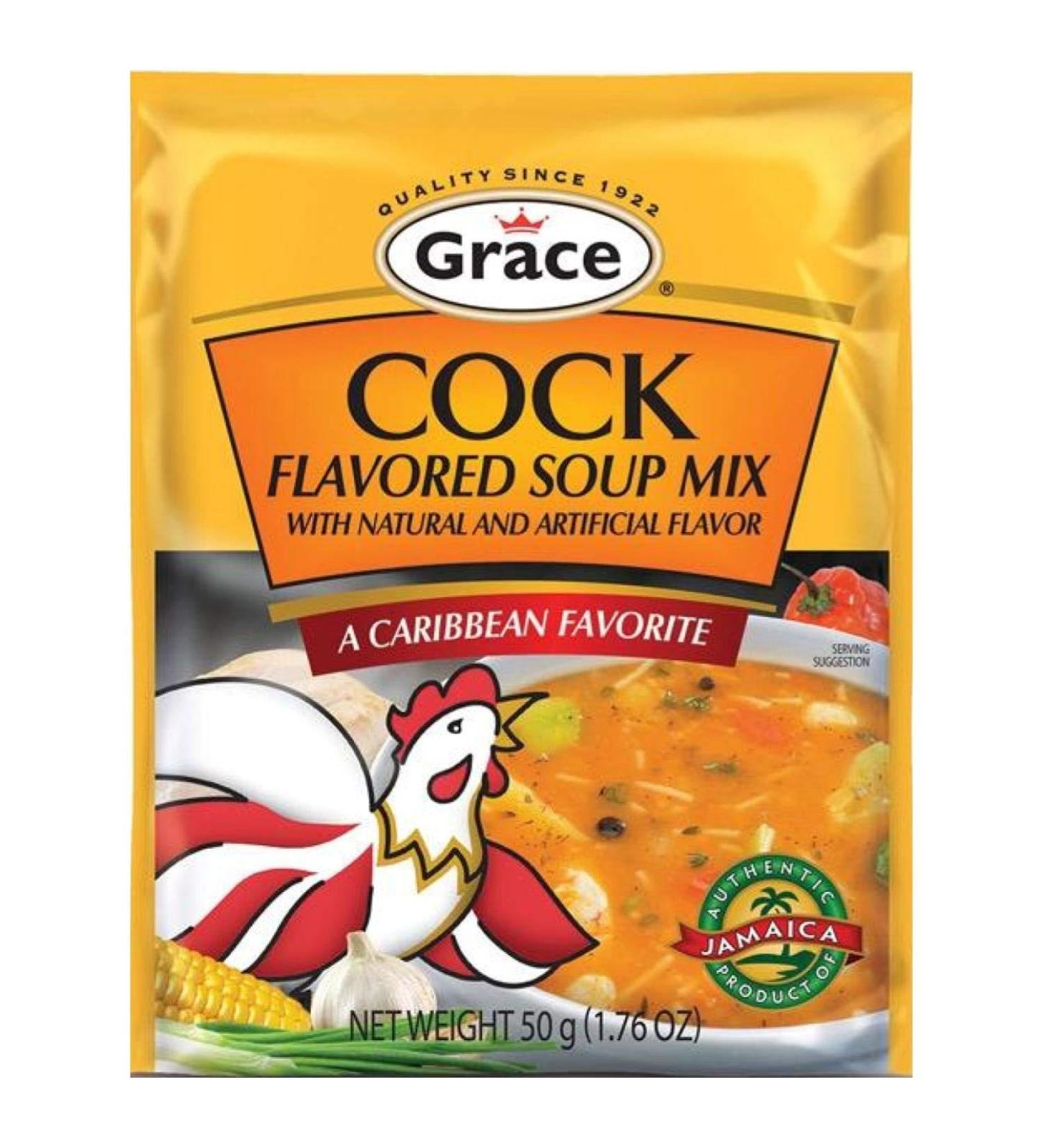 Cock Flavour Soup - 50g (Pack of 5) | Authentic Taste in Every Spoonful - Buy Online on GoSupps.com