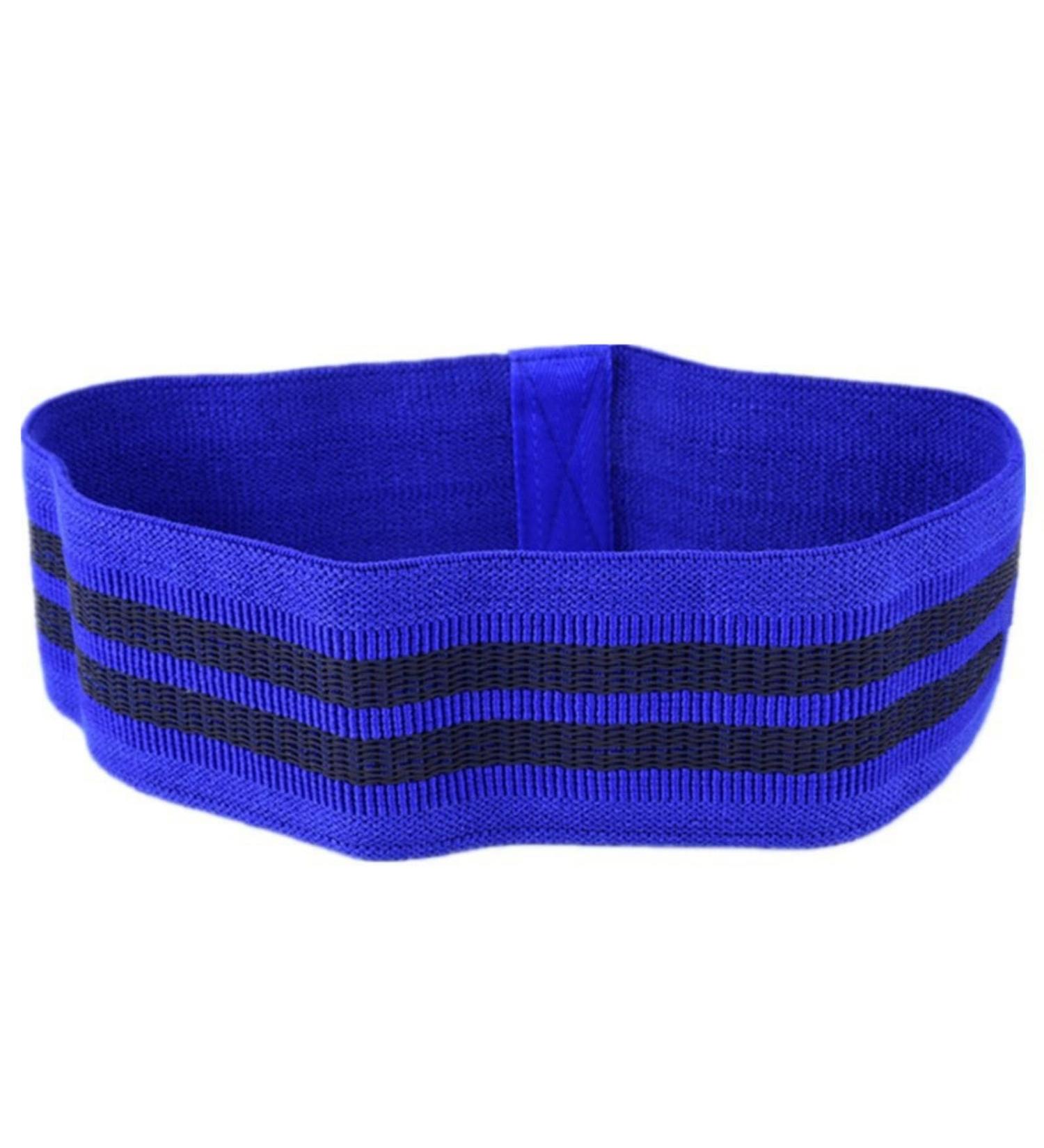 Hip Hoop Elastic Band Yoga Assist Band Fitness Male and Female Hip Lifting Trainer Elastic Band Blue
