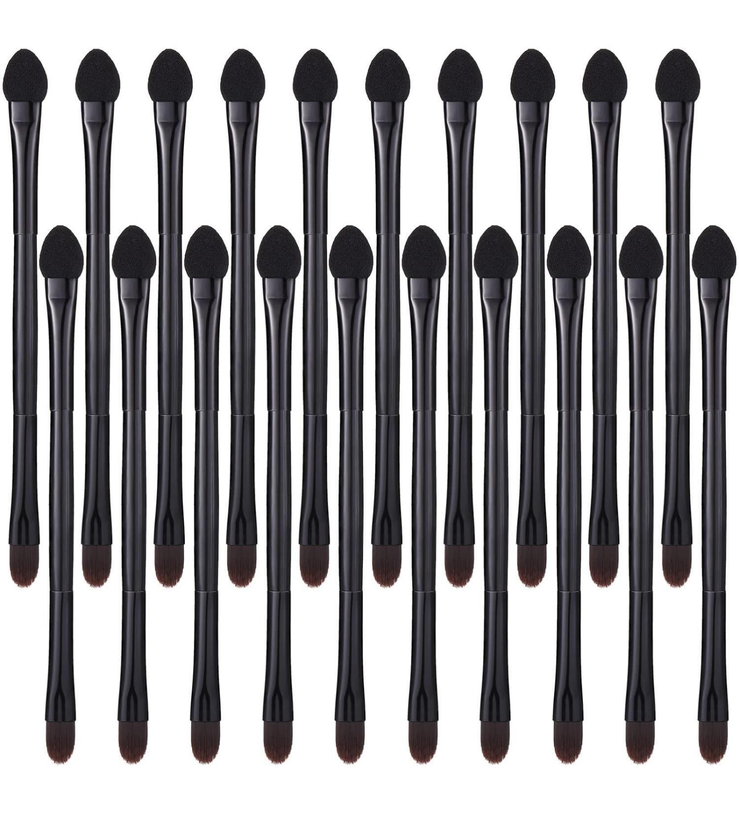 FOMIYES 20pcs Double Eye Shadow Makeup Blending Lip Brush Makeup Tool Make up Miss Sponge Brush - Buy Online on GoSupps.com