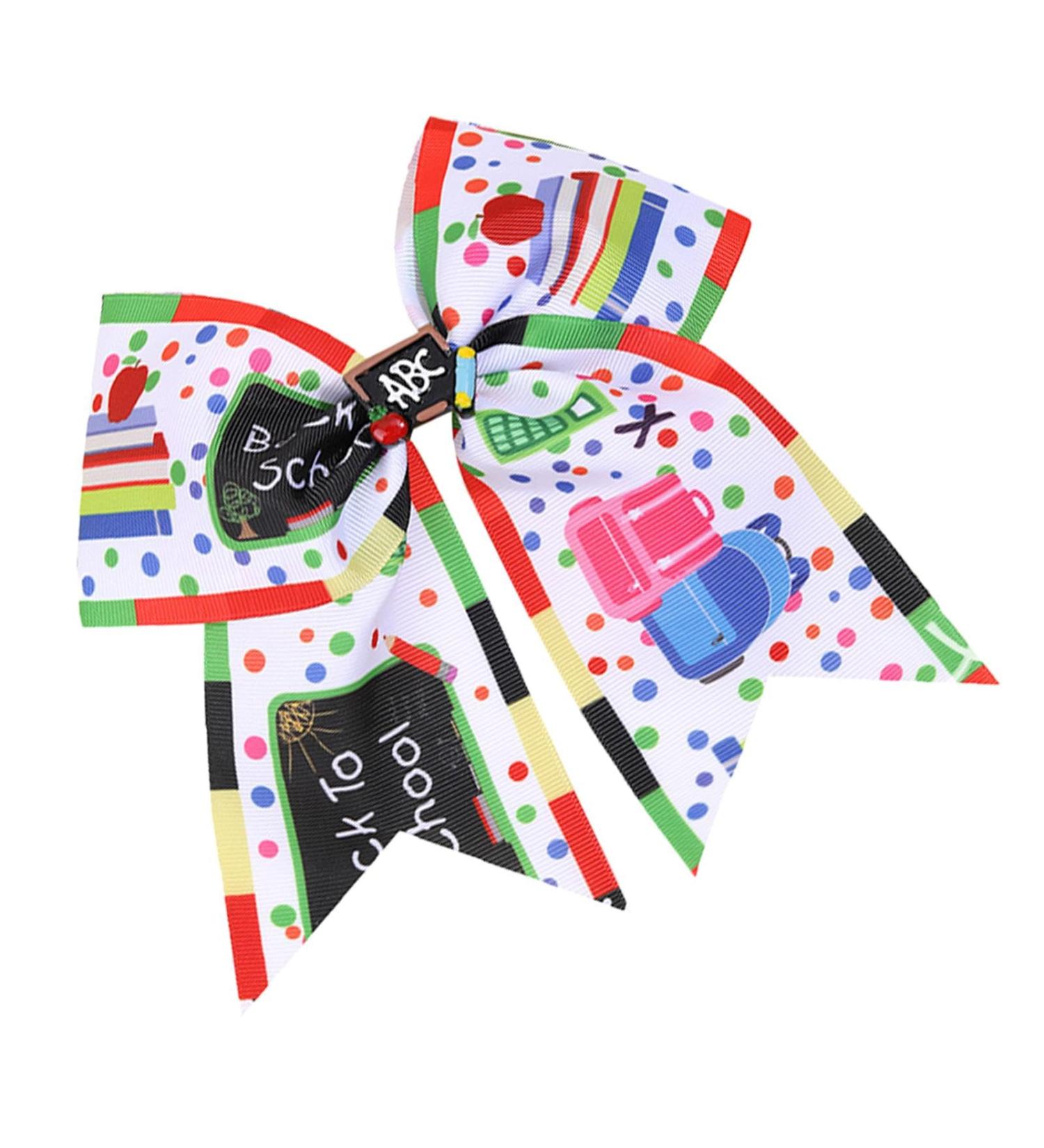 Bow Hair Clips for Girls - Back to School Girls Hair Barrettes Chic Hair Accessories Portable Barrettes for Students - Buy Online on GoSupps.com