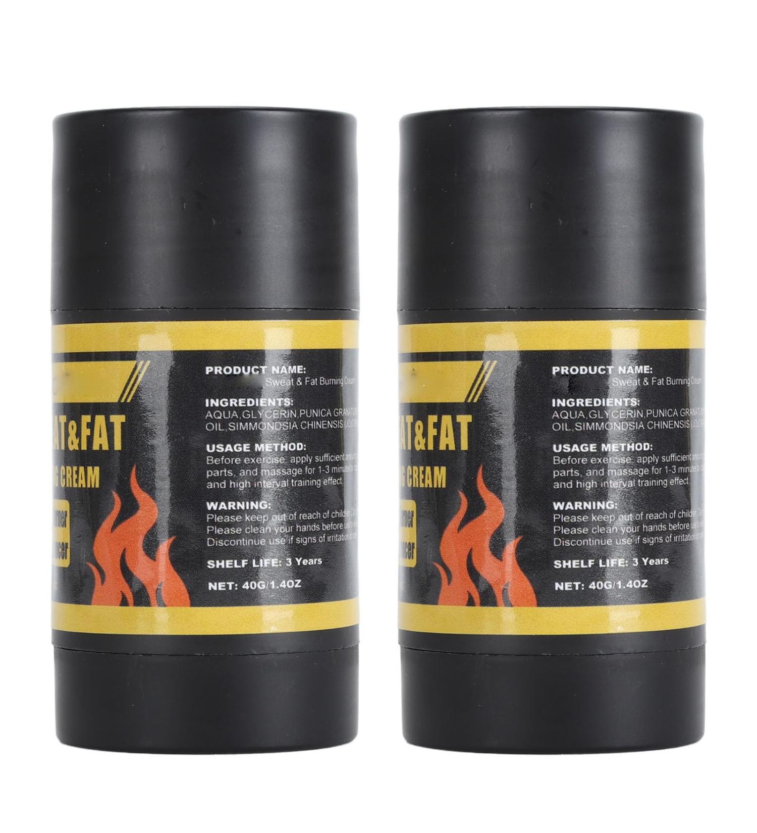 Abdominal Cream 40g X 2Pcs Belly Fat Burning Cream Body Sculpting Cellulite Workout Cream Belly Tightening Cream for Men and Women - Buy Online on GoSupps.com