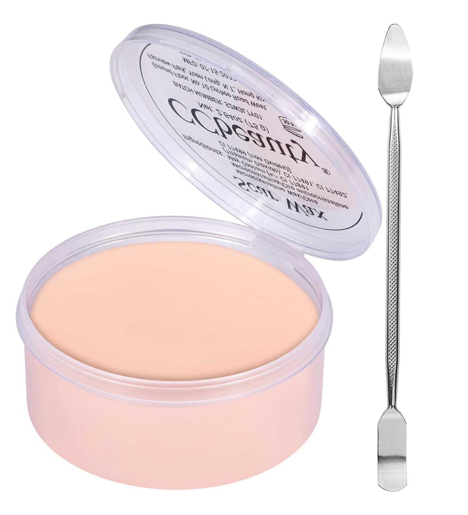 CCbeauty Professional Scar Wax (75g) for Special Effects Makeup - Halloween Cosplay Stage Kit with Double-Ended Spatula Tool - Buy Online on GoSupps.com