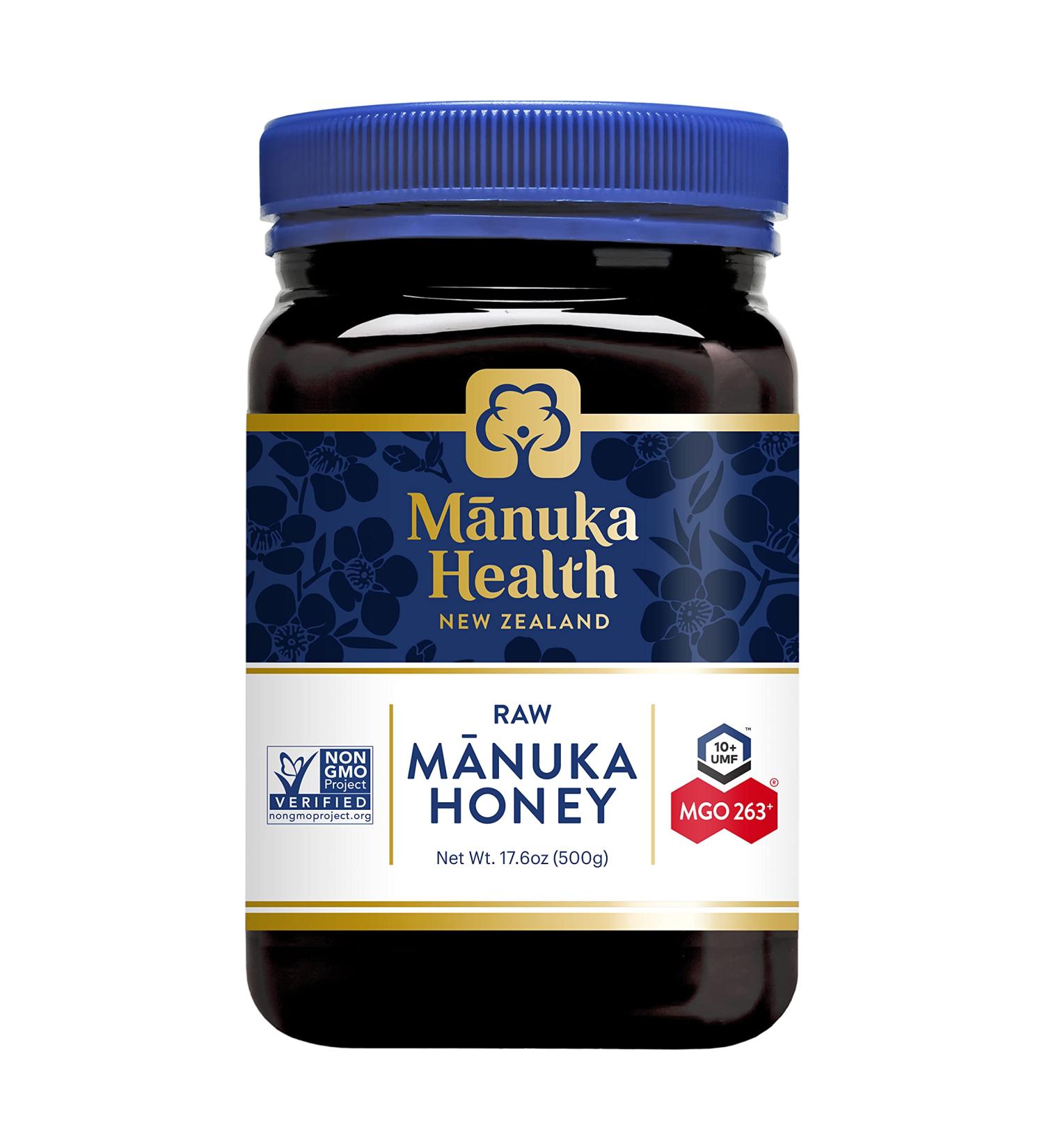 Manuka Health Manuka Honey MGO 263+ - 1.1 lb (500g) | Premium Raw Honey - Buy Online on GoSupps.com