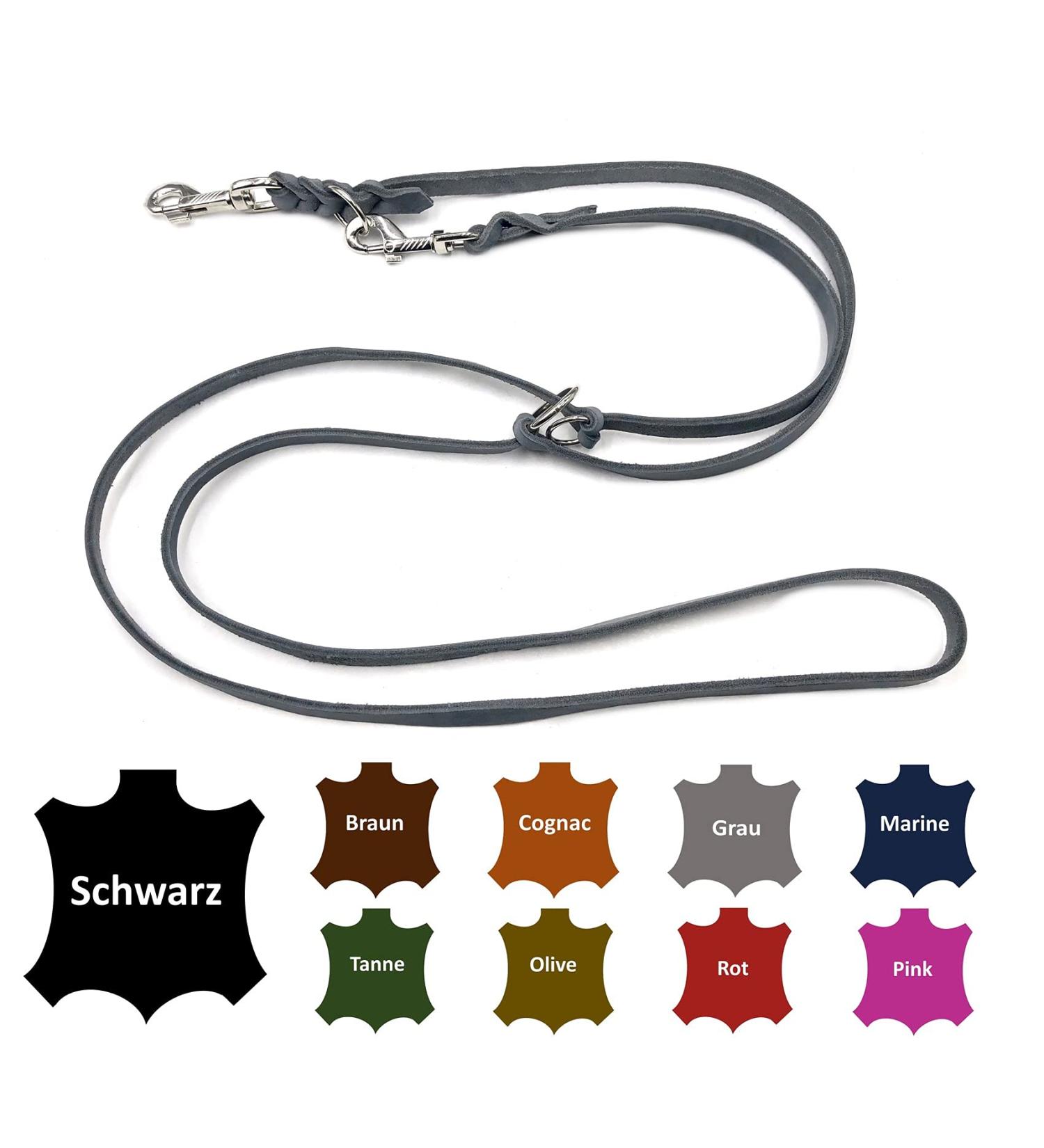 Premium Double Linen Dog Liner for Small & Large Dogs - Adjustable 2.40m x 15mm Gray - Buy Online on GoSupps.com