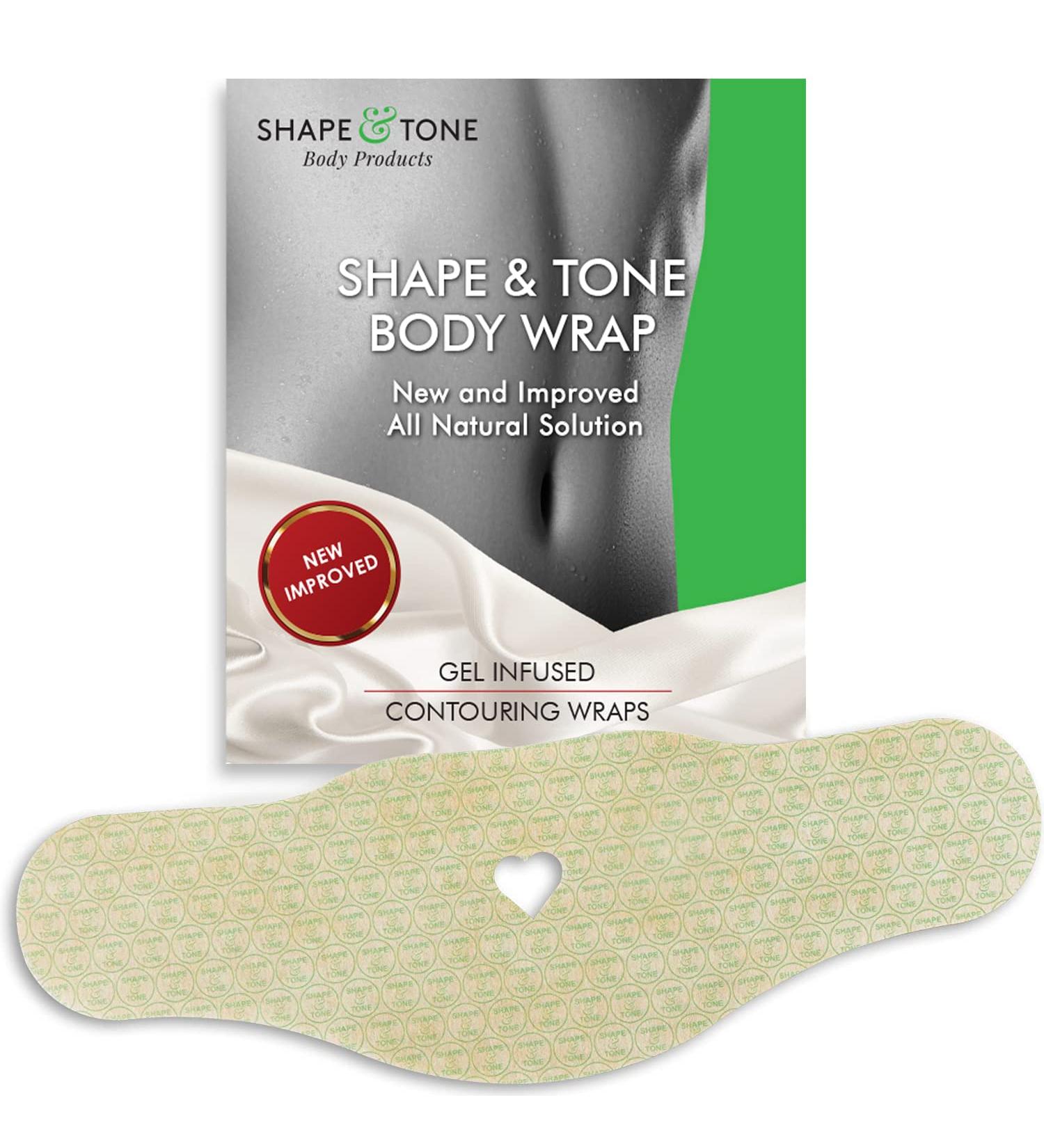 Shape & Tone Moisturizing Body Wrap - All Natural Body Applicator (5 Wraps) - Buy Online on GoSupps.com