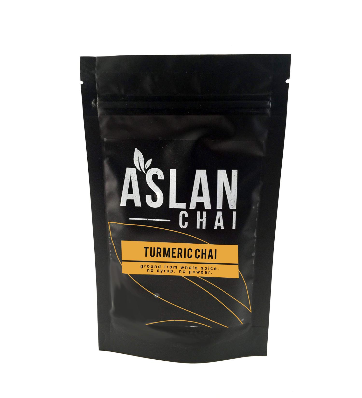 Turmeric Chai Tea Curcumin Tea - Green Tea chai for detox inflammation Whole All Natural Spices 100% Vegan and Gluten Free 56 Servings - Buy Online on GoSupps.com