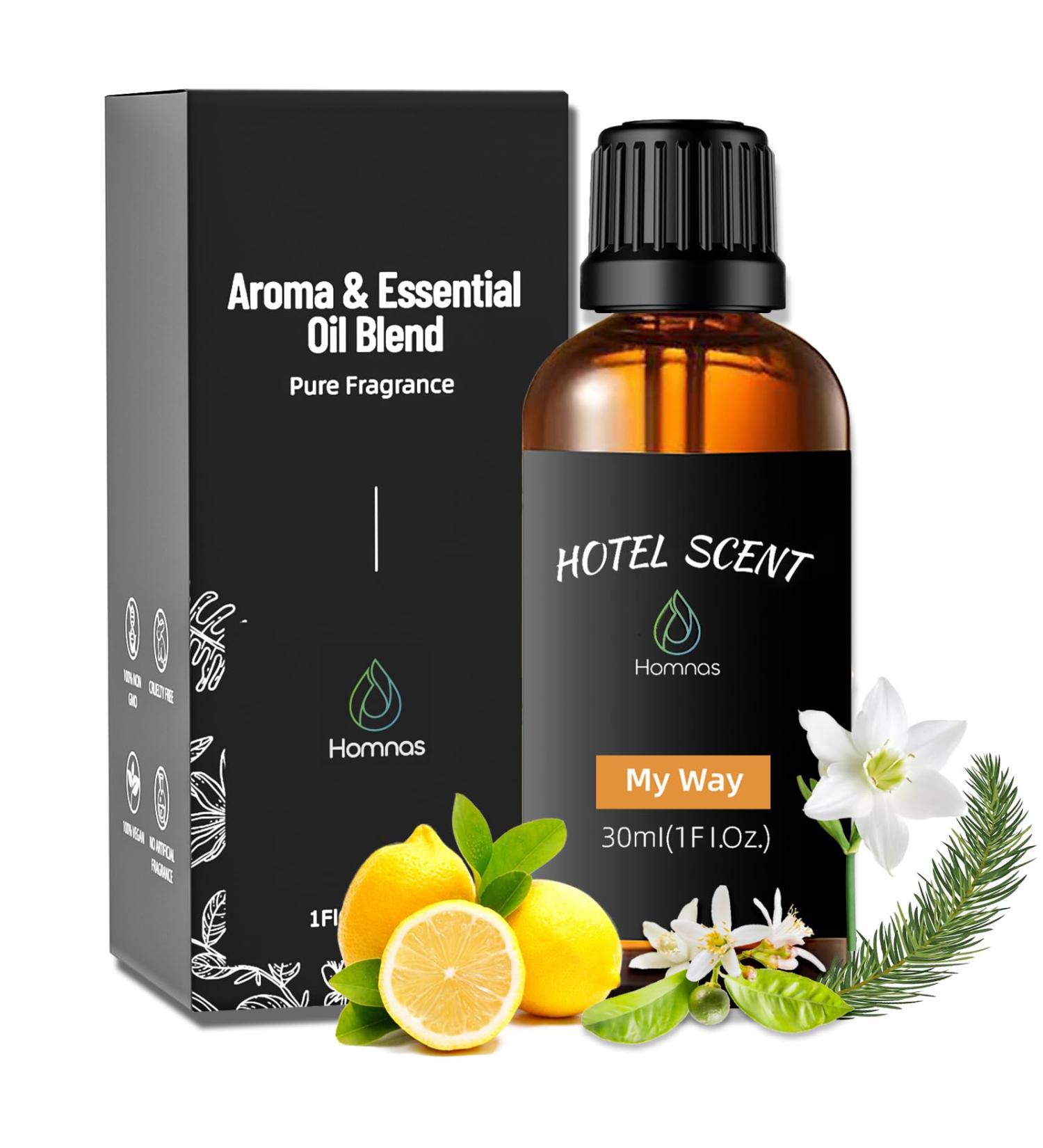 My Way Essential Oil Diffuser Oil Home Luxury & Scents for Diffuser Christmas Gift 30ML Pure Diffuser Oil with Lemon Tuberose and Vanilla for Aromatherapy - Buy Online on GoSupps.com