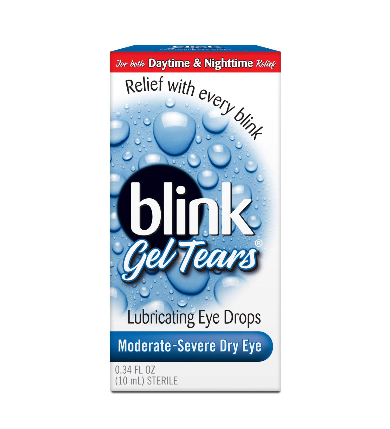 Buy Blink Gel Tears Lubricating Eye Drops 0.34 oz - Fast International Shipping | Relief for Dry Eyes - Buy Online on GoSupps.com