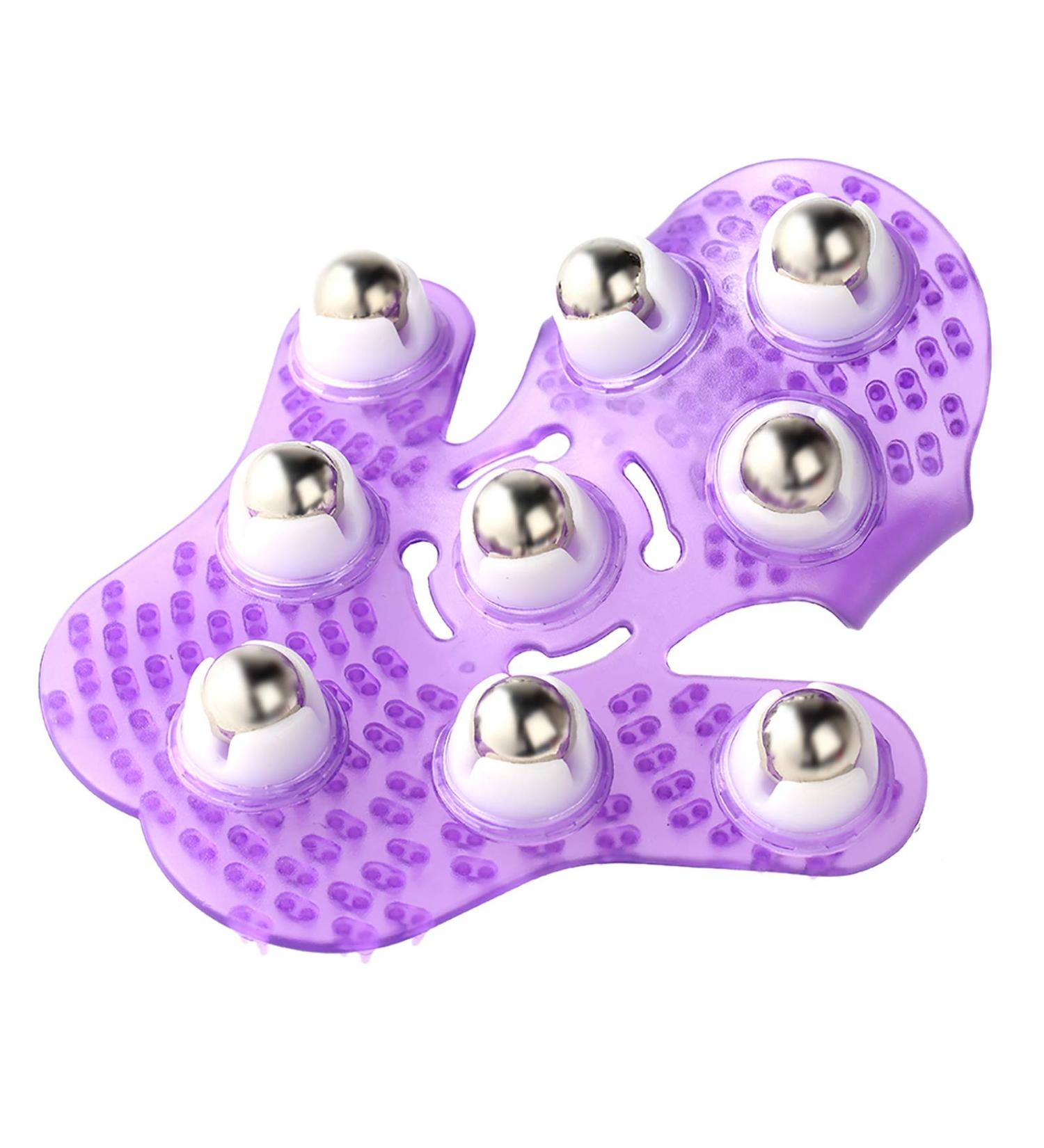 Layhou Massage Glove - 9 360 Rollers Body Massager | Ultimate Relaxation & Pain Relief - International Shipping Available - Buy Online on GoSupps.com