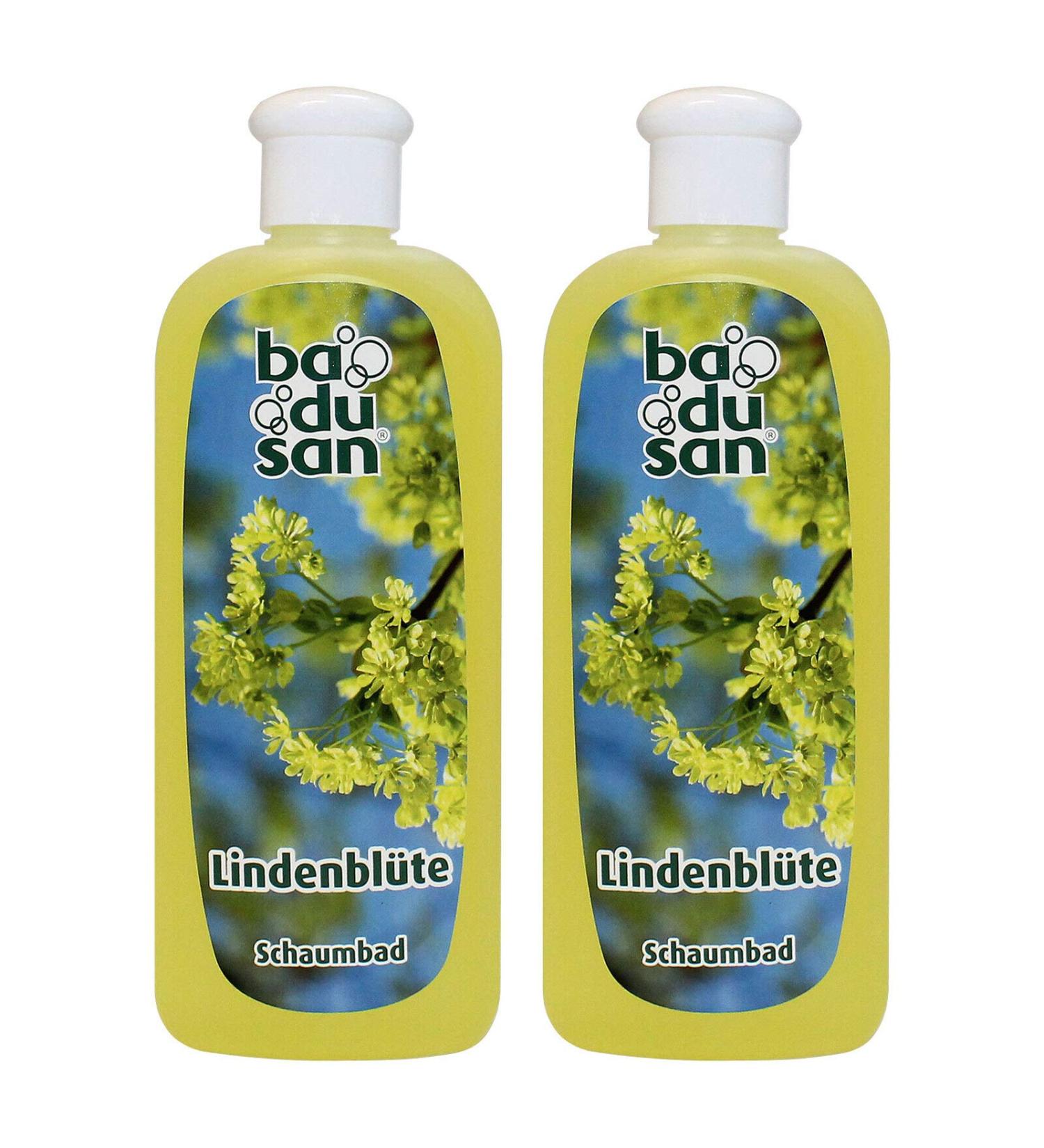 Pack of 2 Badusan Bath Additive Foam Bath - Lime Blossom 2 x 500ml | Soothing Relaxation for International Shipping - Buy Online on GoSupps.com