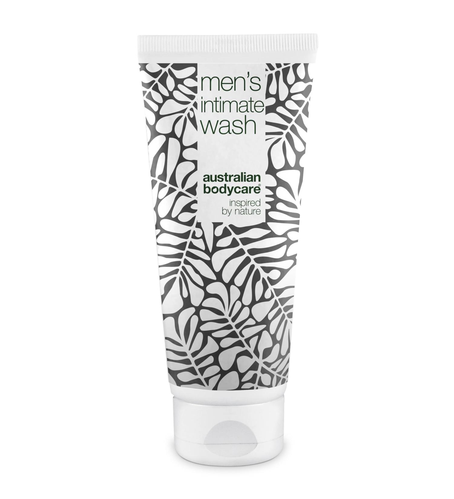 Australian Bodycare Intimate Washing Gel for Men against Irritation Itching and Odor With 4Terpineol known from Tea Tree Oil Kakadu plum and Moisturizing Glycerin - Buy Online on GoSupps.com