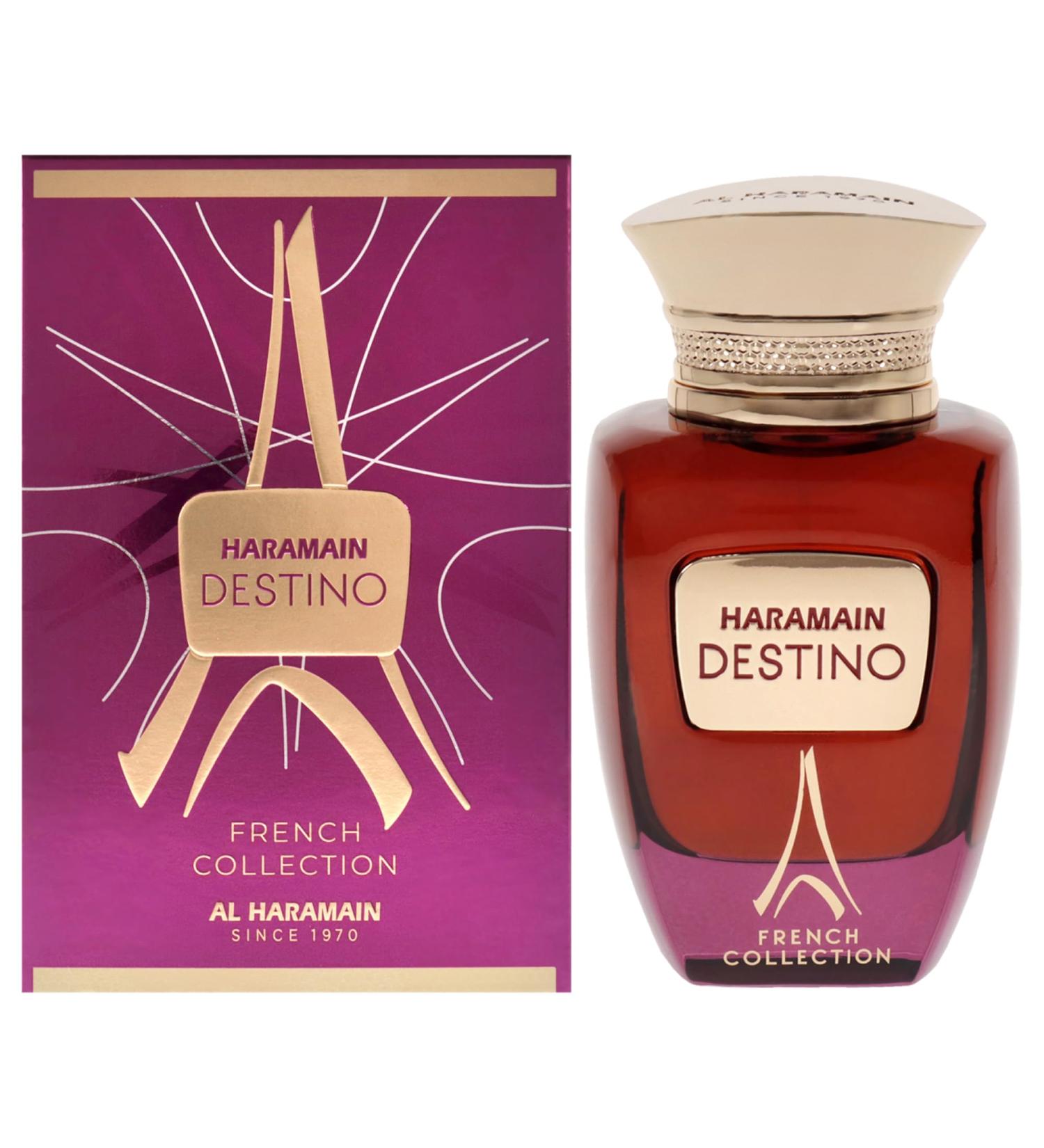 Al Haramain Destino French Collection - Arabian Perfume for Women and Men - Unisex Perfume - Long Lasting Perfume for Men and Women - 3.33 oz - Buy Online on GoSupps.com