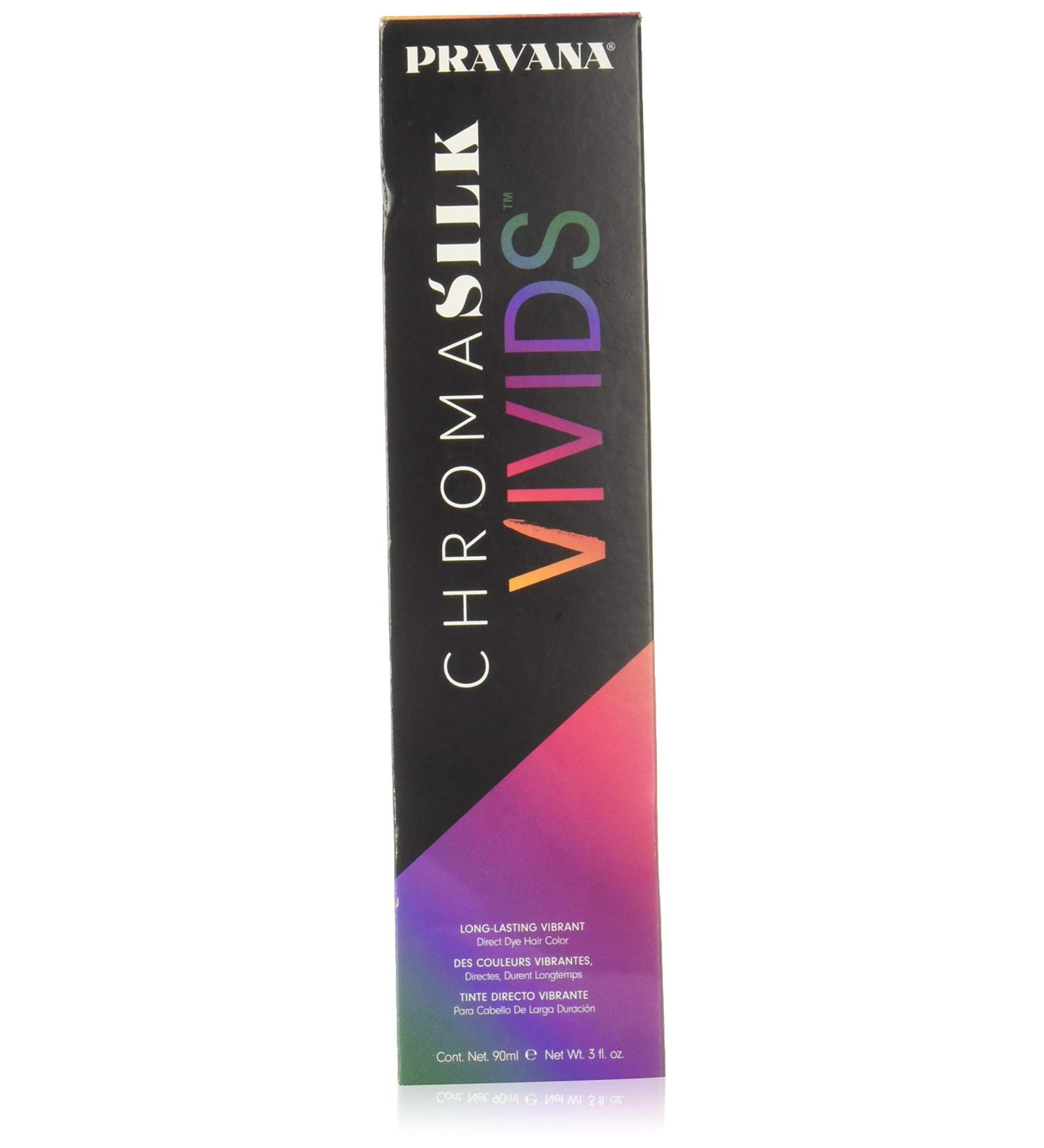 Pravana Chromasilk Vivids Magenta Unisex Hair Color 3oz - Buy Online on GoSupps.com