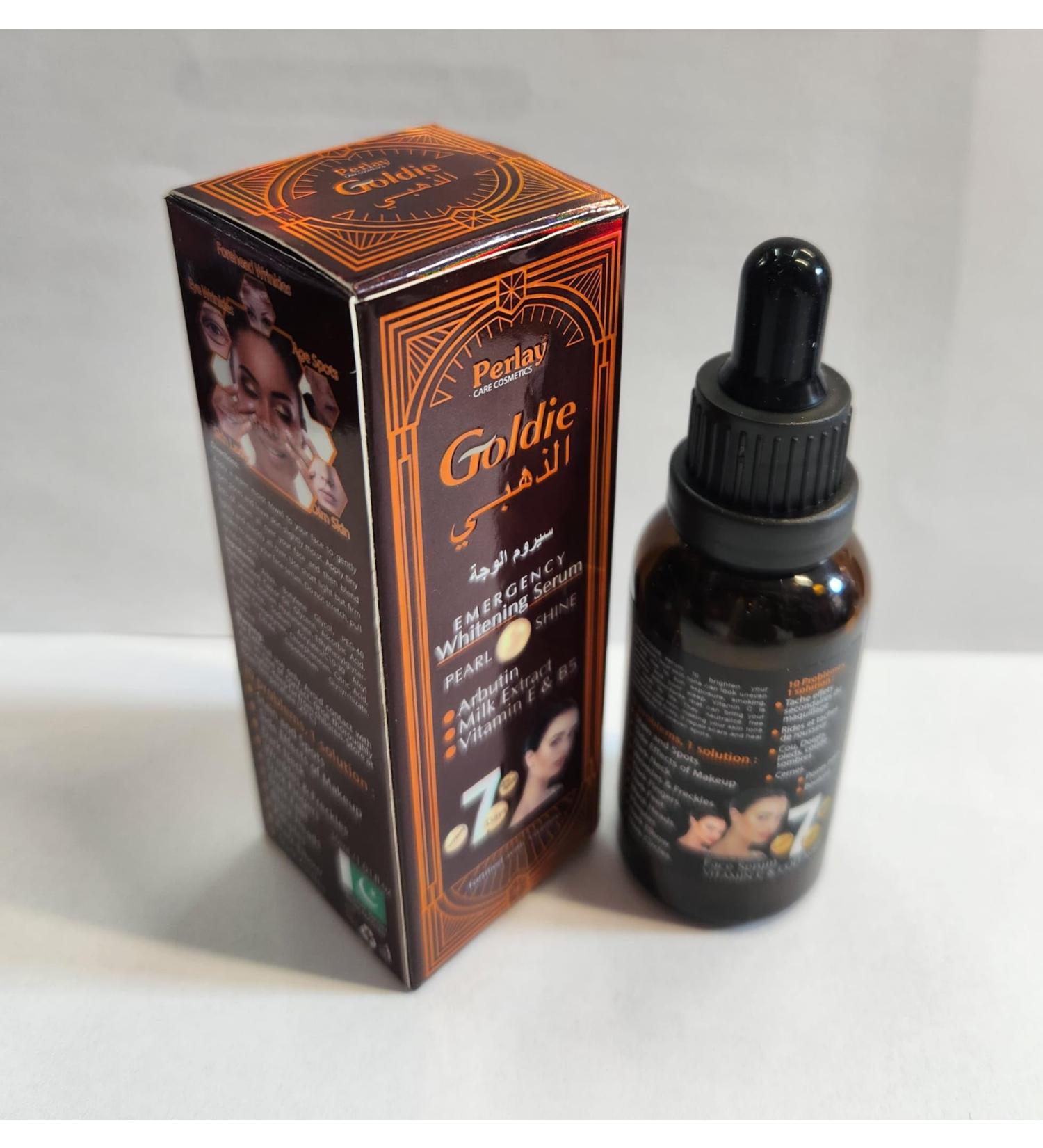 BRIGHTENING Serum range Serum Goldie Perley Face Repair serum against pimples and spots 30 ml - Buy Online on GoSupps.com