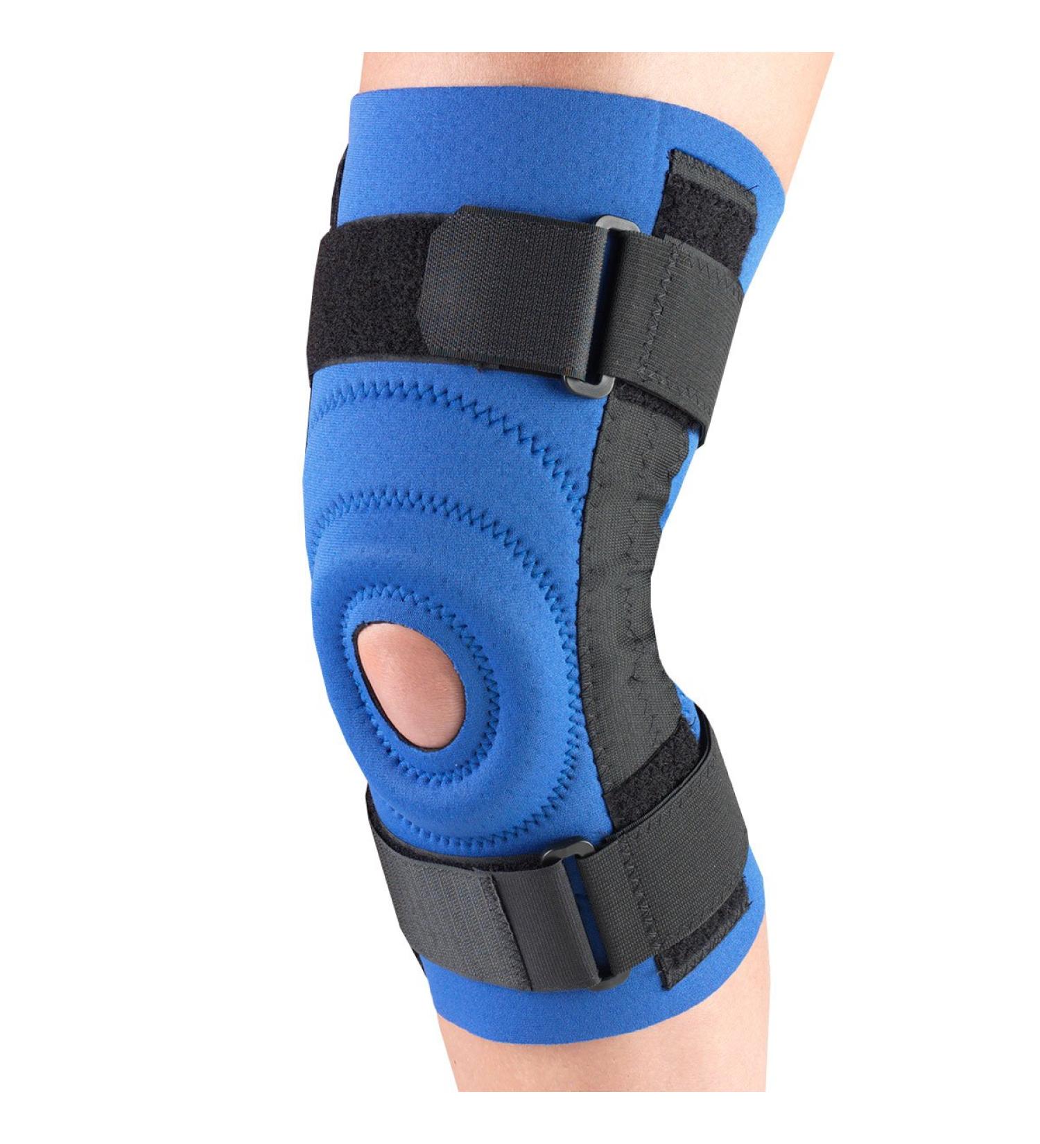 Buy OTC Knee Stabilizer - Neoprene Spiral Stays Medium Blue | International Shipping Available - Buy Online on GoSupps.com