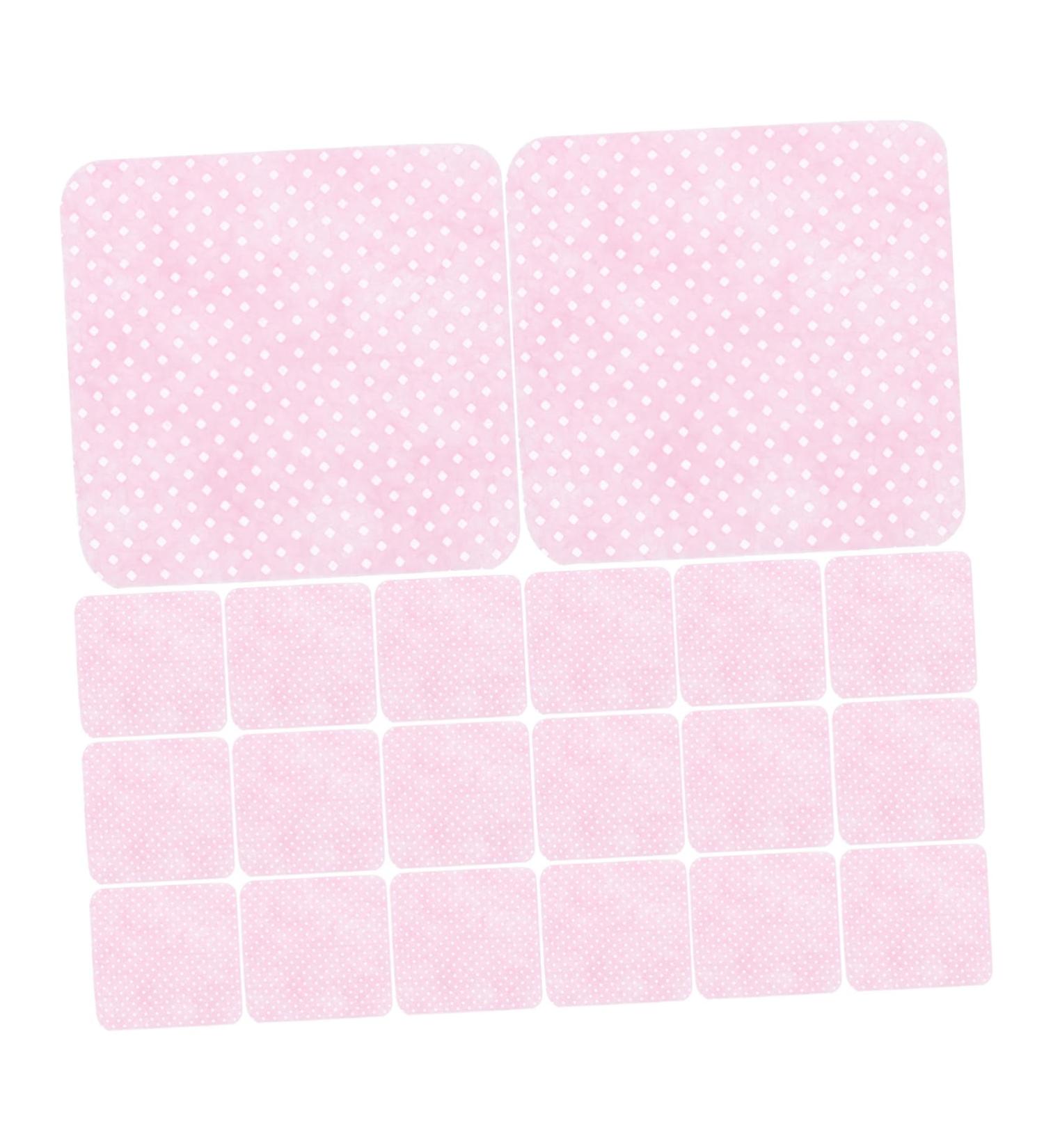FRCOLOR 2 Boxes Nail Wipes Cleaning Wipes Gel Nail Polish Travel Wipes Dip Polish Remover Nail Remover Finger Nail Polish Remover Gel Polish Remover for Nails Glue Wipes Cotton 4.80X4.80X0.10CM Pink - Buy Online on GoSupps.com