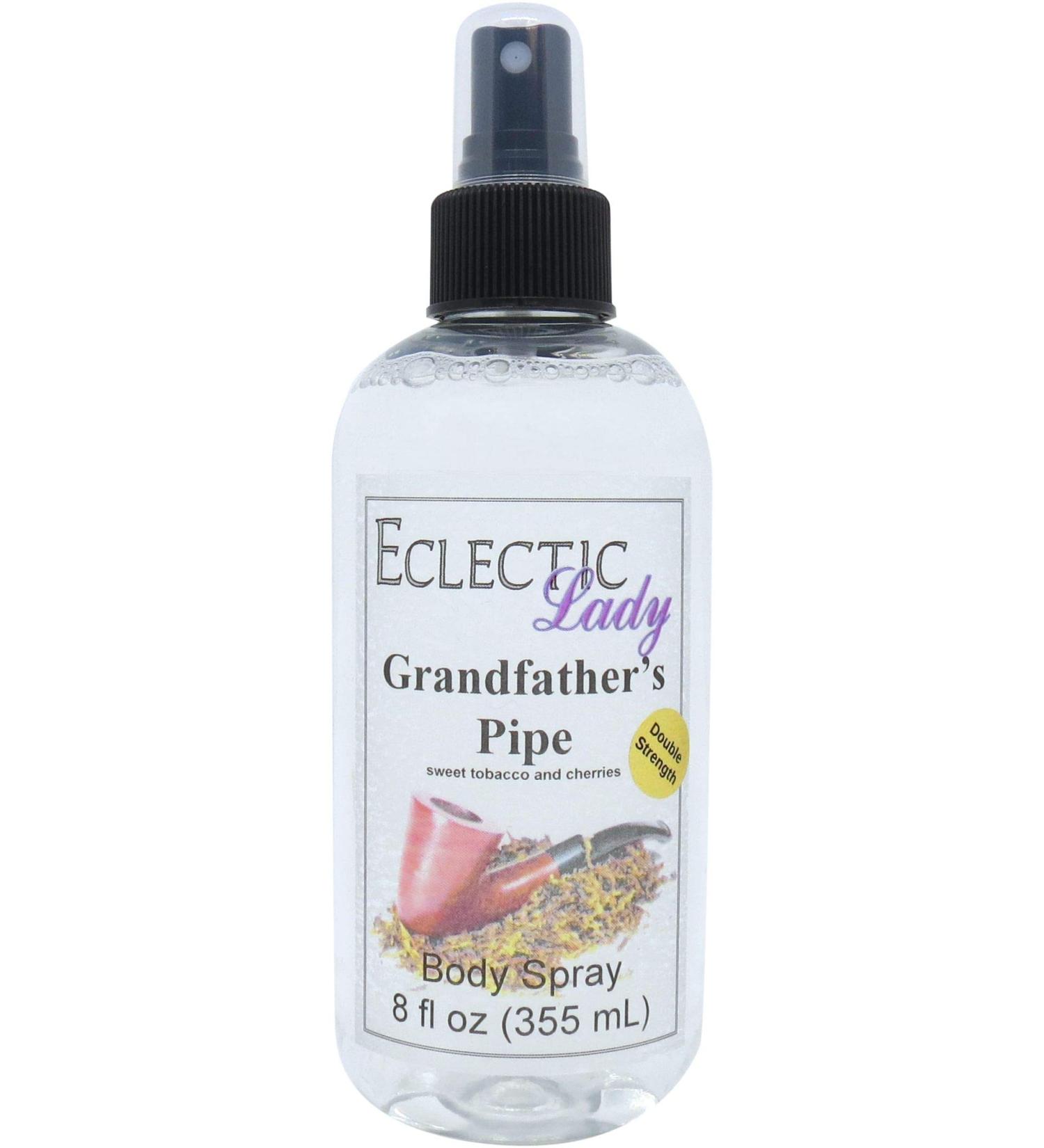 Grandfather's Pipe Body Spray (Double Strength) 8 ounces Body Mist for Women with Clean Light & Gentle Fragrance Long Lasting Perfume with Comforting Scent for Men & Women Cologne with Soft 8 Fl Oz (Pack of 1) - Buy Online on GoSupps.com