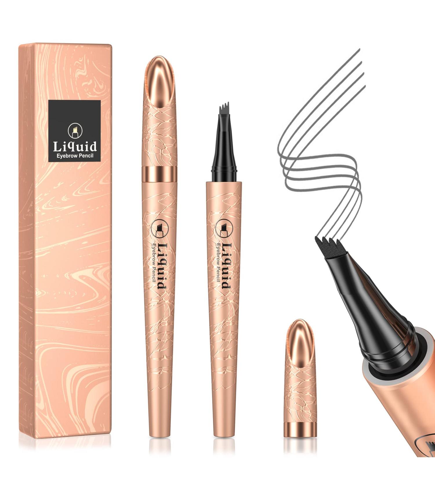 Buy Housn Waterproof Eyebrow Pencil - Fork Tip Quick Drying & Durable - Gray (03#) for Natural Makeup - International Shipping Available - Buy Online on GoSupps.com