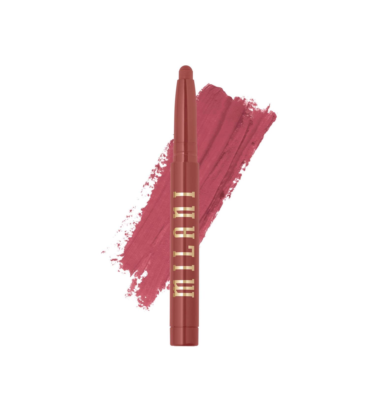 Milani Ludicrous Matte Lip Crayon (130 Crazy For You) - Long Lasting Cream-to-Matte Lip Color | Vegan & Cruelty-Free - Buy Online on GoSupps.com