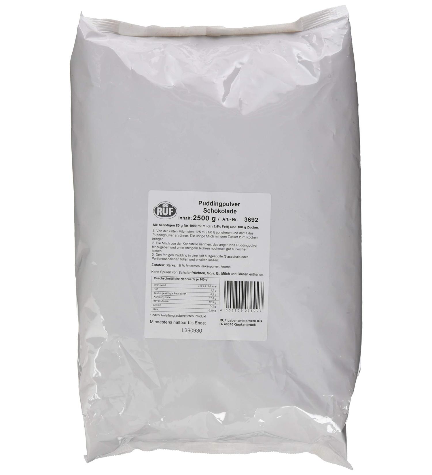 Buy Call Chocolate Pudding - Low-Fat Cocoa Powder 2500g Storage Pack for Large Kitchens & Canteens - No Additives - Buy Online on GoSupps.com