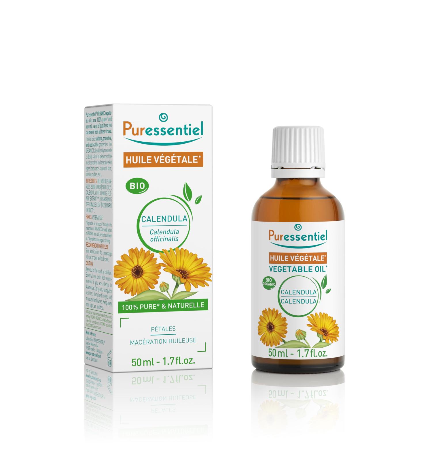 Puressentiel Calendula Vegetable Oil (Calendula officinalis) Organic 50ml - Buy Online on GoSupps.com