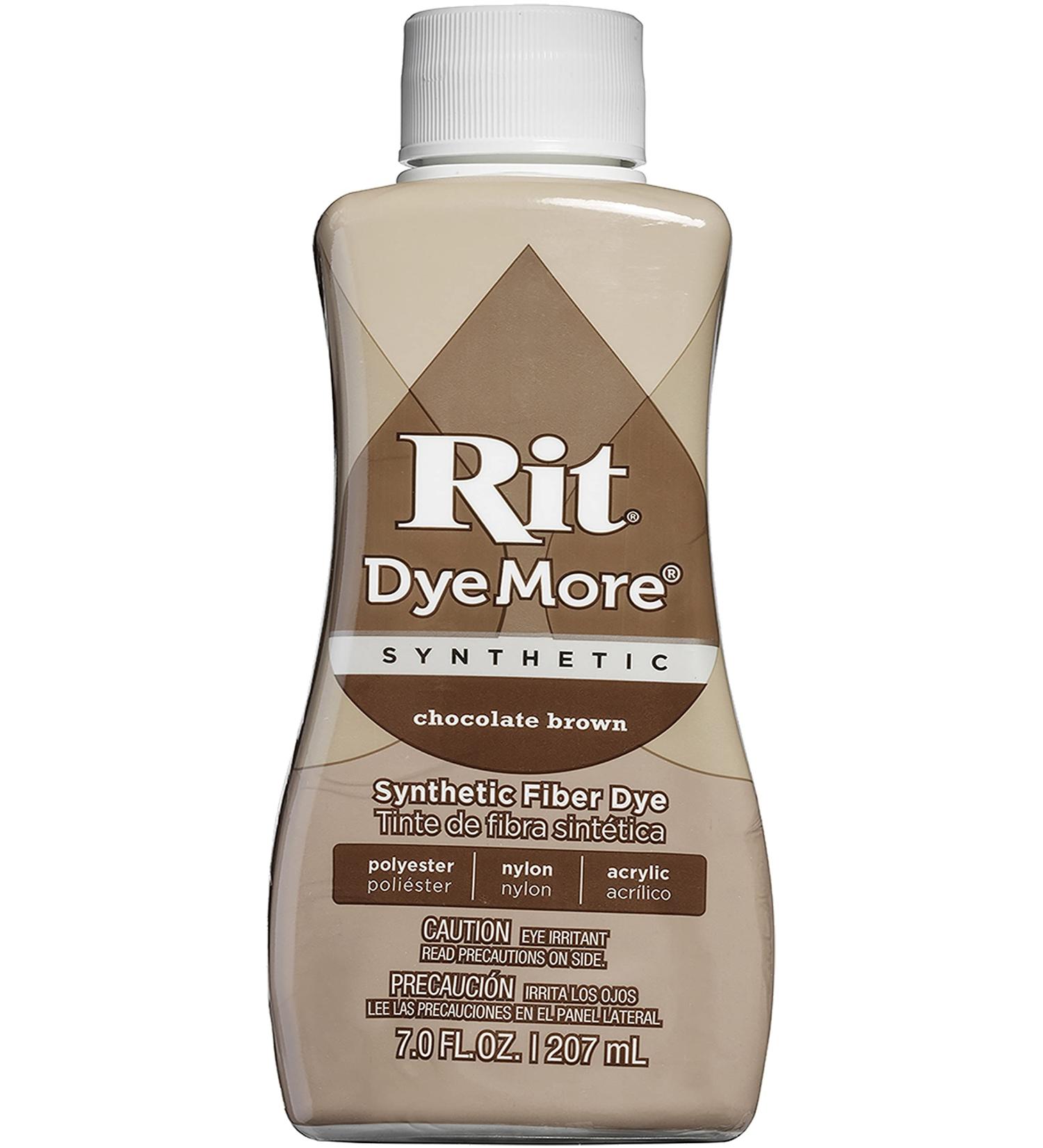 Rit DyeMore Liquid Dye Chocolate Brown 7oz - Dark Brown Fabric Dye - Buy Online on GoSupps.com