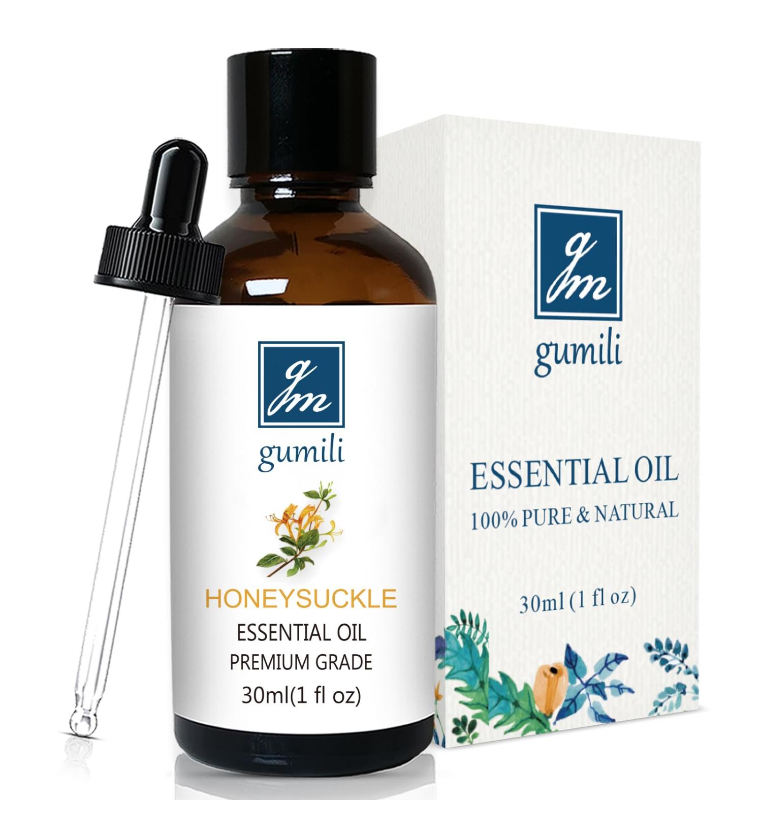 Honeysuckle Essential Oil - Home Fragrance Soap & Candle Making Diffusers - 1 oz (30ml) Scent Oil - Buy Online on GoSupps.com