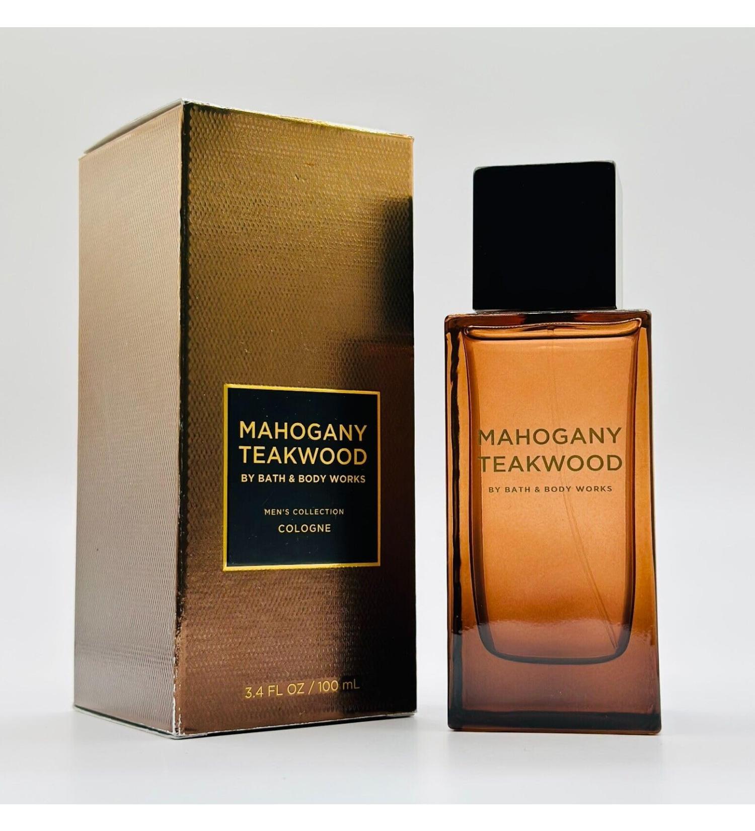 Mahogany Teakwood Bath Cologne Body Spray 3.4 fl oz