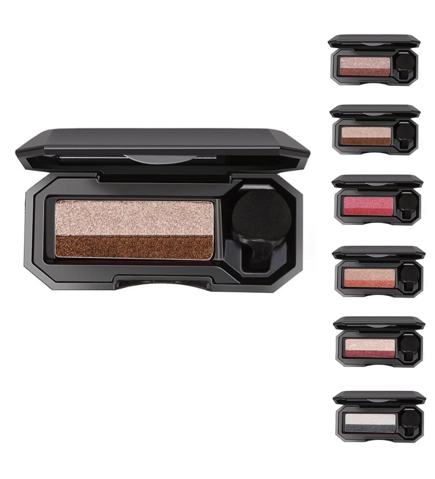 Buy Perfect Dual Color Eyeshadow Palette - Highly Pigmented & Long Lasting Glitter Eye Makeup (#2) - International Shipping Available - Buy Online on GoSupps.com