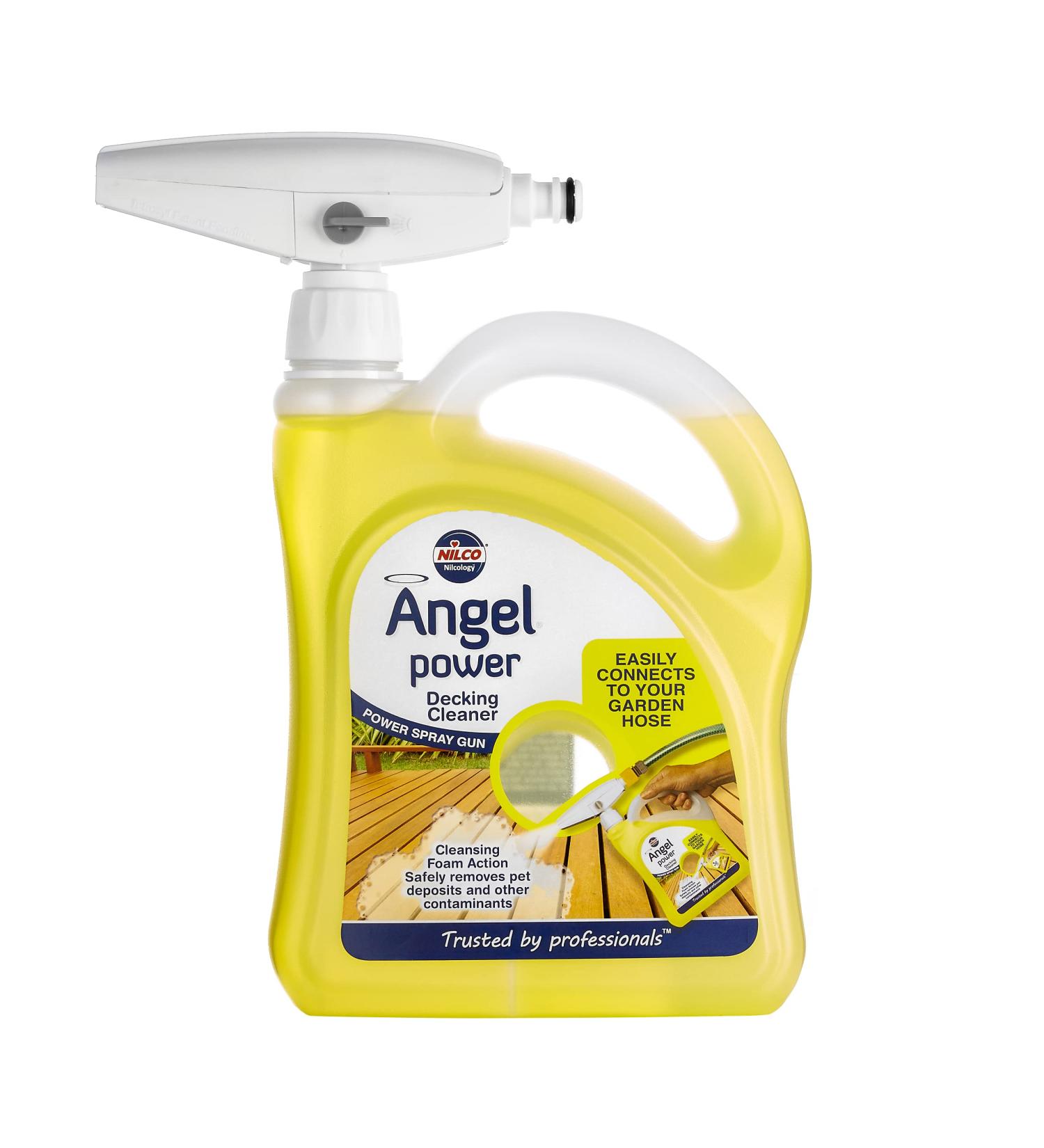 Nilco Angel Power Decking Cleaner & Foam Gun 2L - Buy Online on GoSupps.com