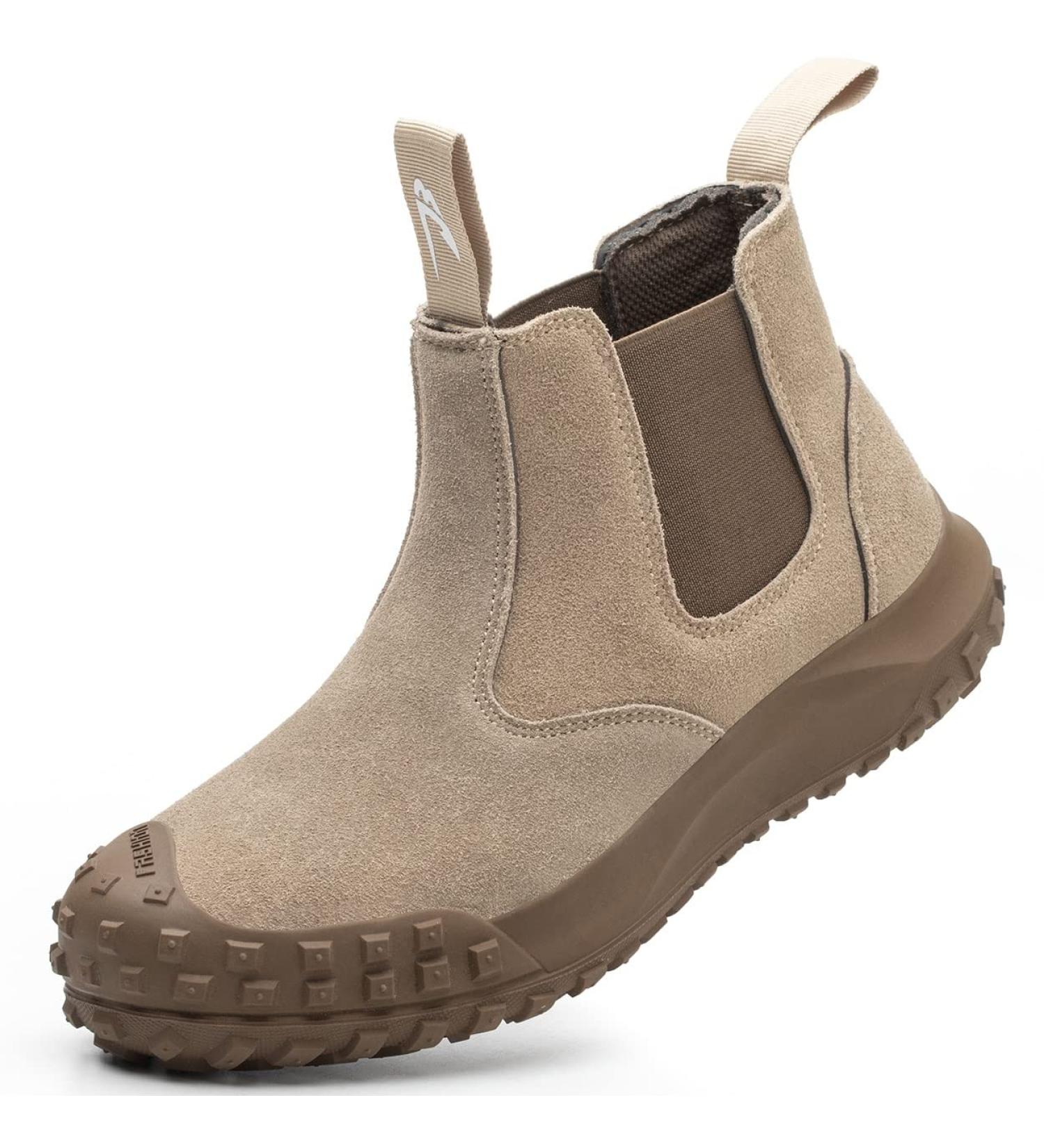 Men's Waterproof Work Boots - Industrial Mining Construction Shoes | Oil & Water Resistant - Electric Hazard Safety - Buy Online on GoSupps.com