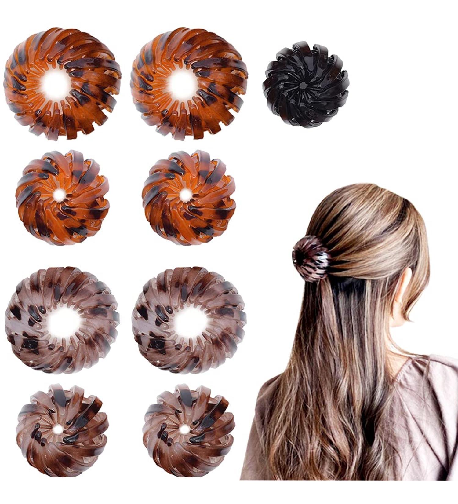 Fashion Hair Sponge Extendable Bird Clip QSXX - Versatile Hair Accessories Flower Heads & Hairstyles | International Shipping - Buy Online on GoSupps.com