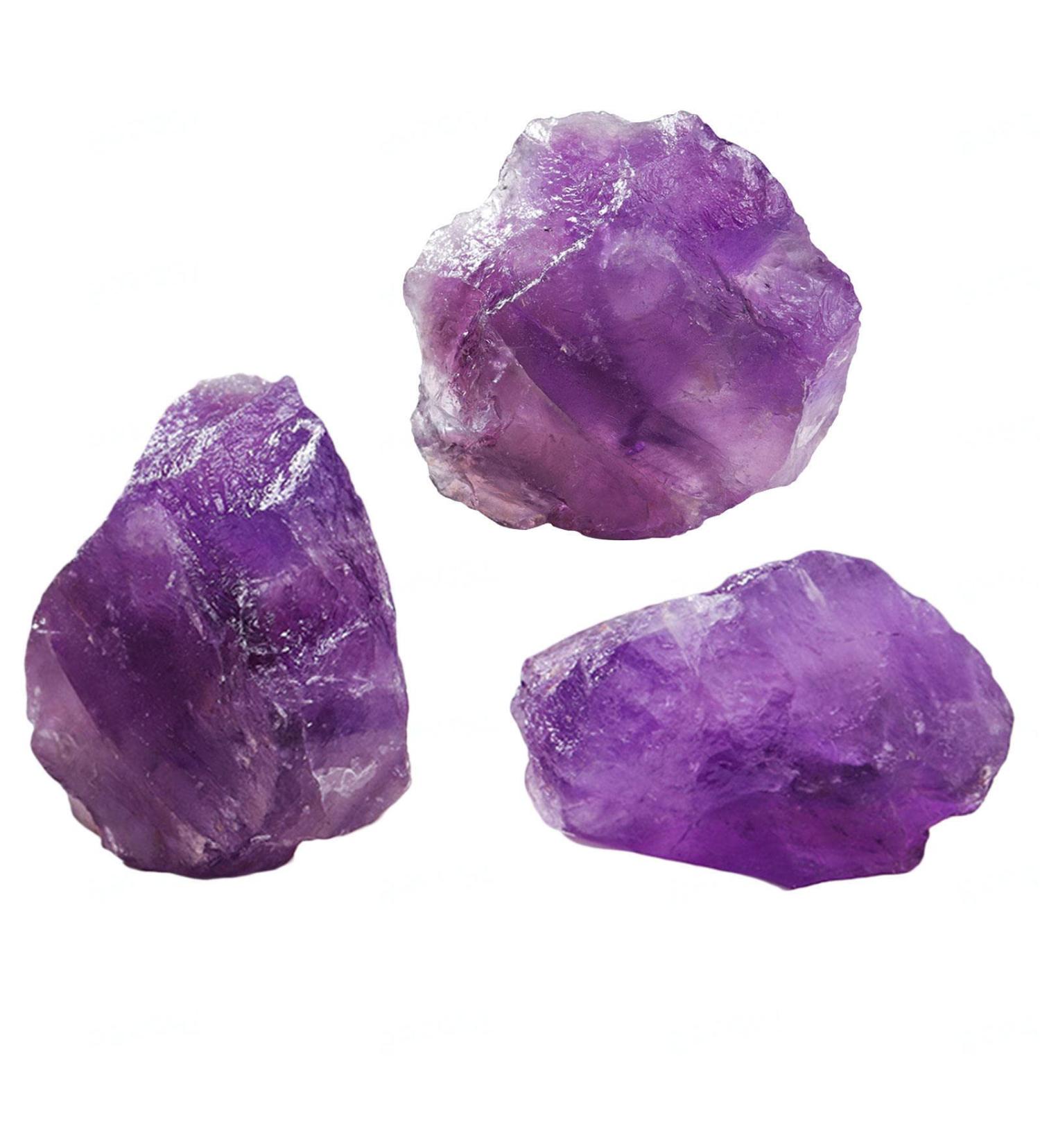 Crystal Rough 2.2 Ib Natural Amethyst Irregular Rough Stones Ra Crystal Rock for Wicca Reiki and EnergyCrystal Home Decoration Gemstone Collection  - Buy Online on GoSupps.com