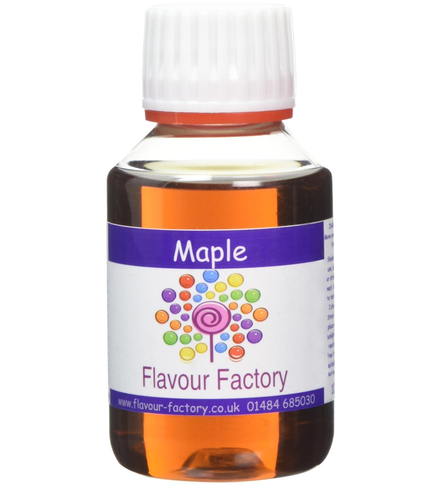 Flavour Factory Intense Food Flavouring Maple 100 ml - Buy Online on GoSupps.com