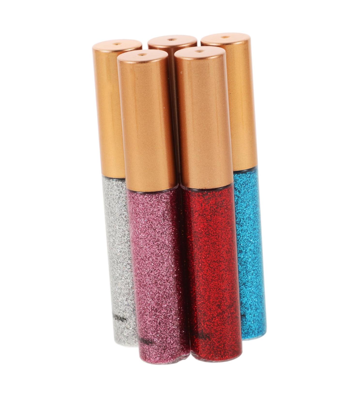 Didiseaon 5pcs Long Lasting Eyeliner Liquid Eye Shadow Gold Eyeliner Glitter - Buy Online on GoSupps.com