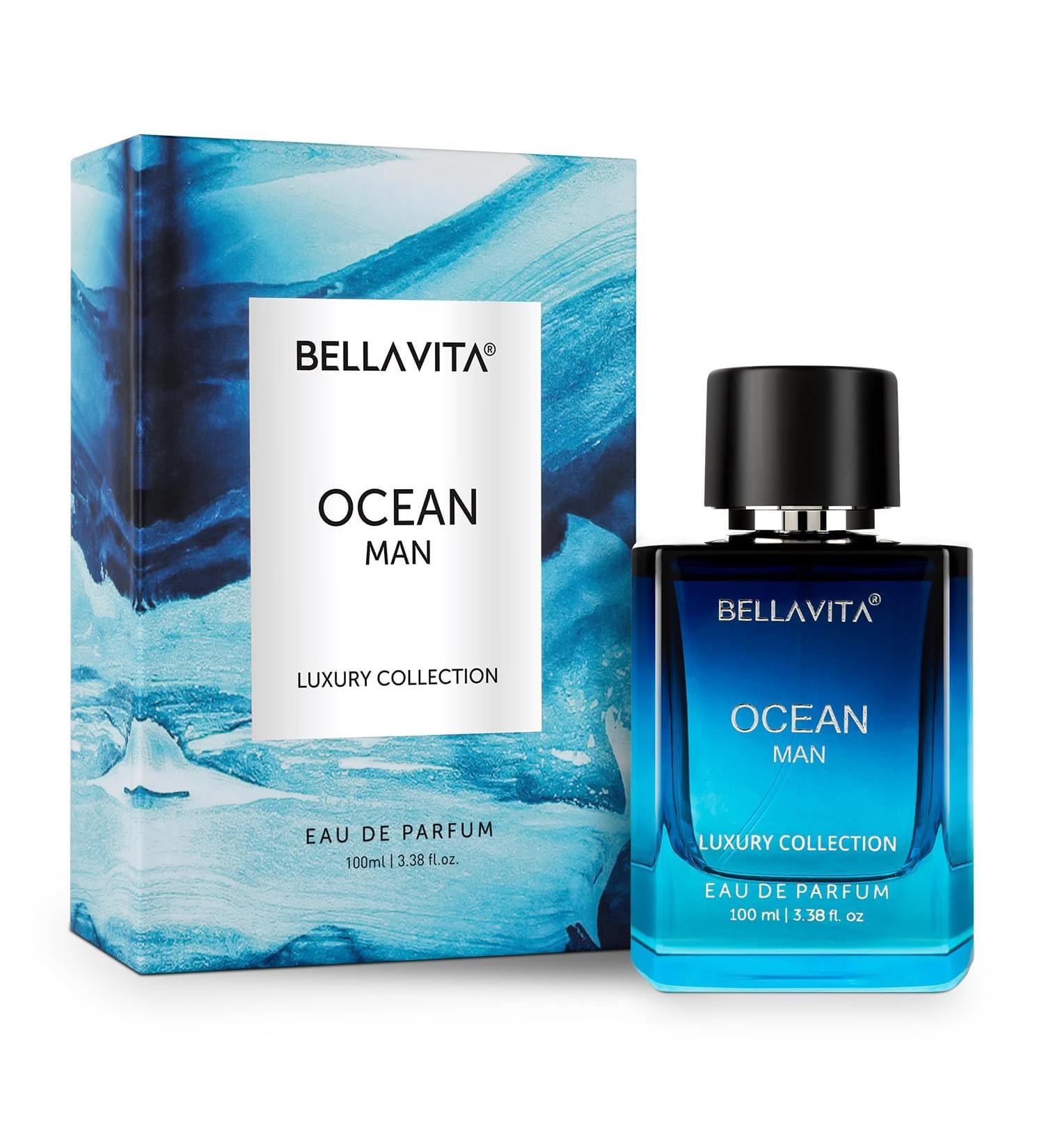 Ocean Luxury Aquatic Perfume Men Marine Orchid & Musk Long Lasting EDP Fragrance Fresh Citrusy & Woody Scent Spray 100 ML 3.38 Floz - Buy Online on GoSupps.com