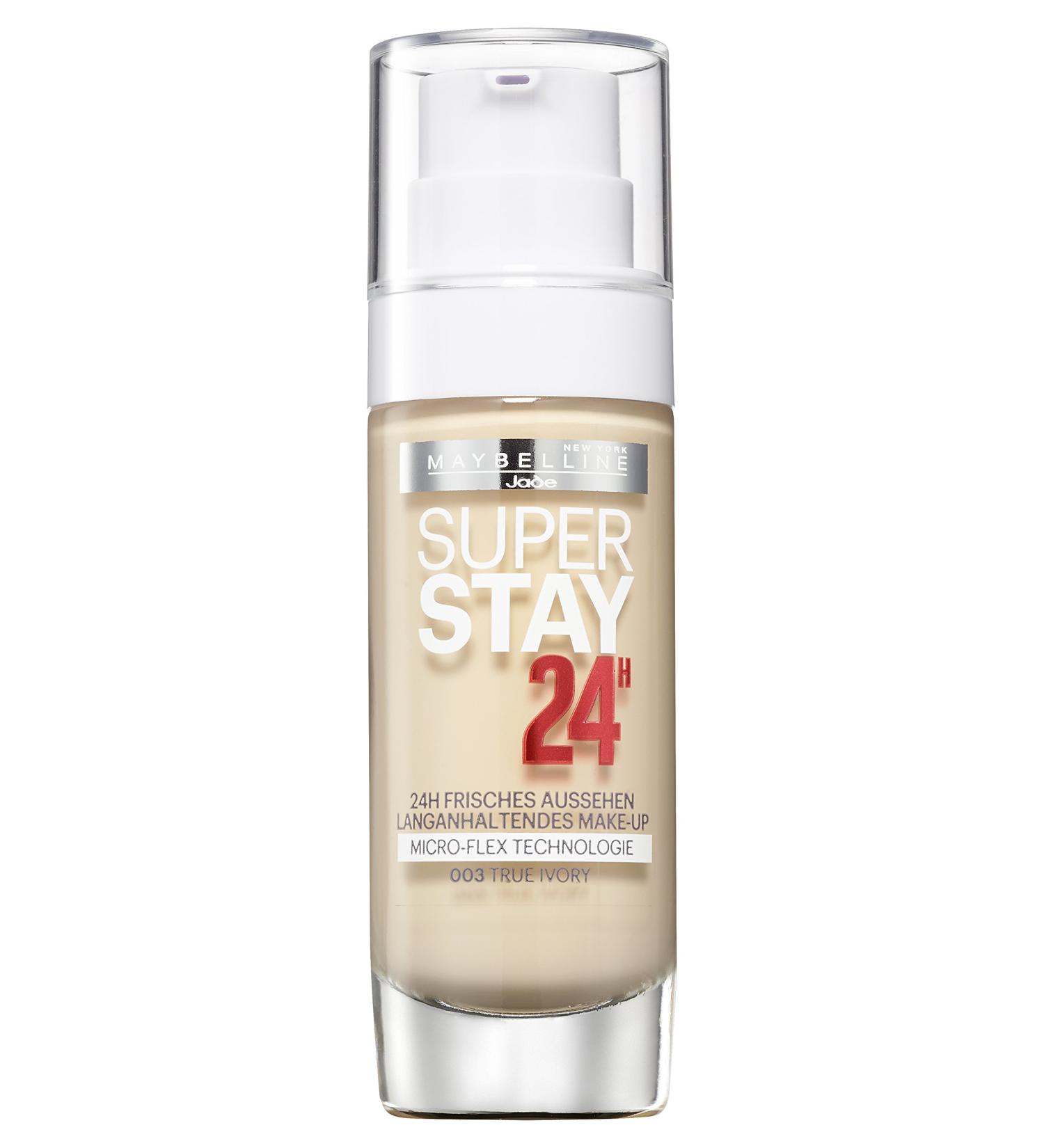 Maybelline Maybelline New York Super Stay 24H True Ivory 03 Make-up Light Skin Tone for Long Lasting Coverage and Flawless Look 1 x 30 ml