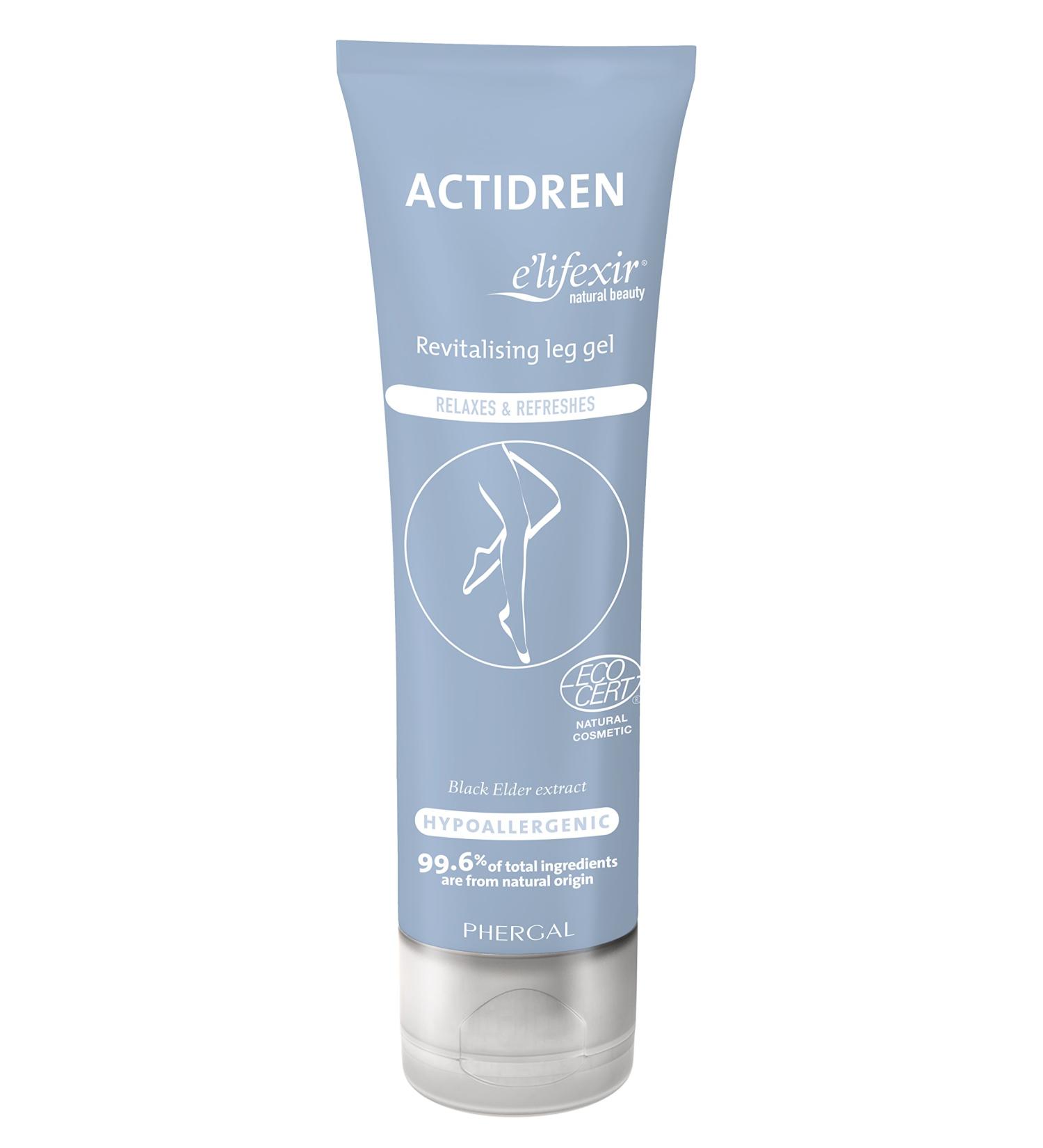 e'lifexir Natural Beauty Actidren Revitalising Leg Cream - Buy Online on GoSupps.com