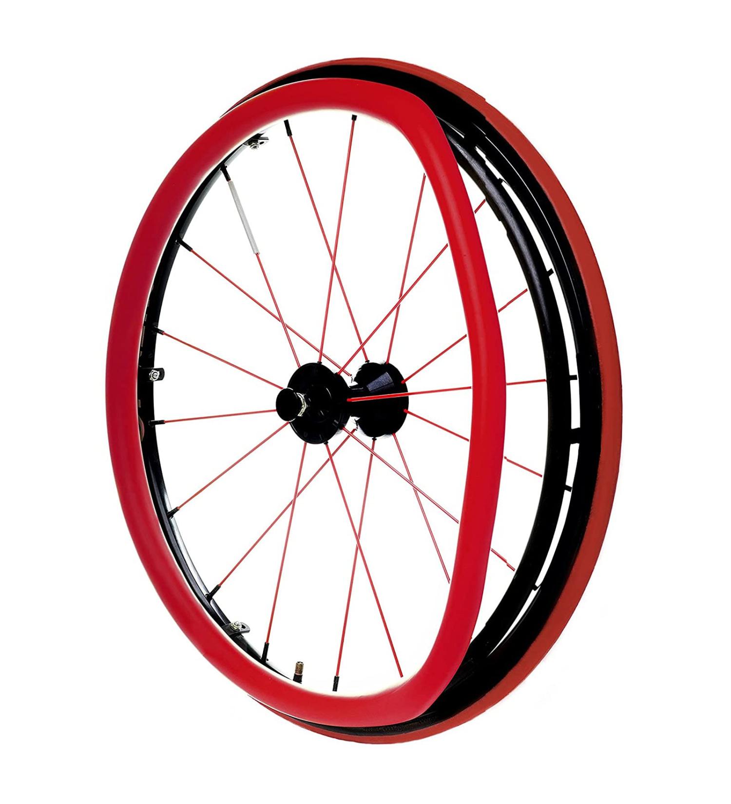 Wheelchair Push Rim Covers Wheelchair Accessories 22/24-Inch Non-Slip Wear-Resistant Hand Push Cover/Protective Sleeve Rear Wheel Sports Wheelchair Cover /F/Diameter 52 B Diameter 50 - Buy Online on GoSupps.com