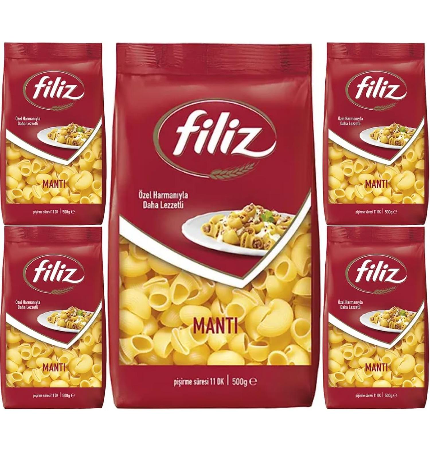 Filiz Pasta Pipe Rigate 500 Gram x 5 Packs - Buy Online on GoSupps.com