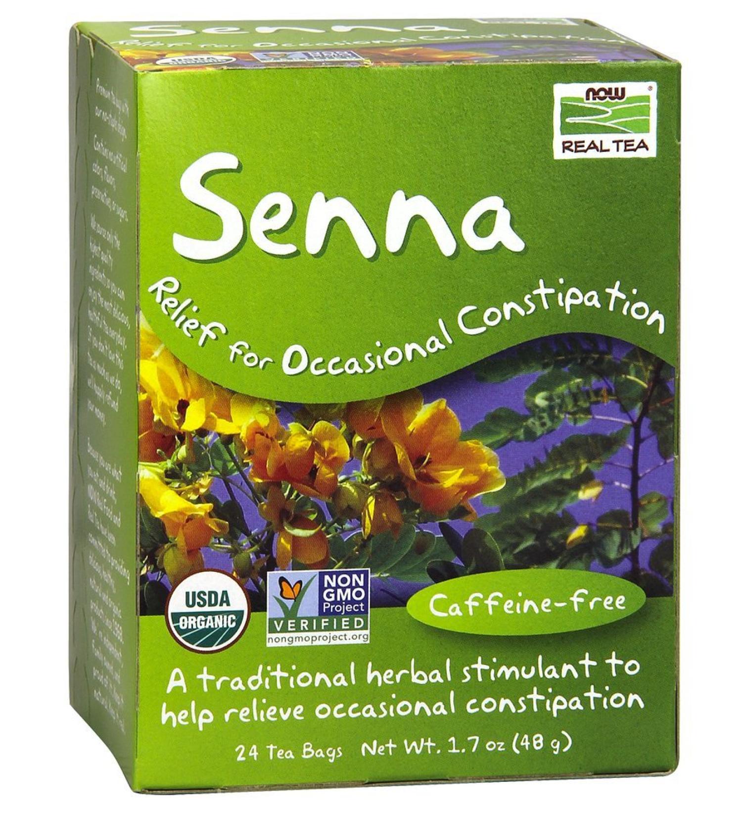 Senna (Caffeine Free) Now Foods 24 Bag
