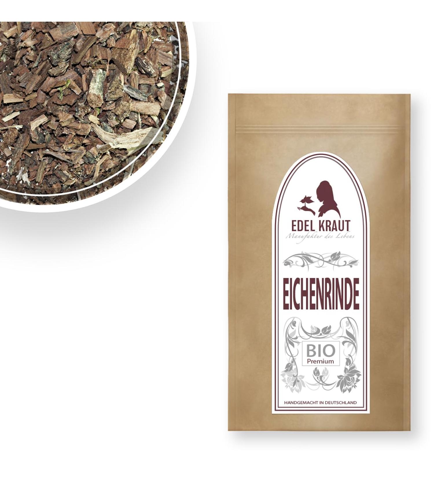 Organic Oak Bark Tea - Premium Quality 100g | Authentic Oak Bark Cut for Wellness - Buy Online on GoSupps.com