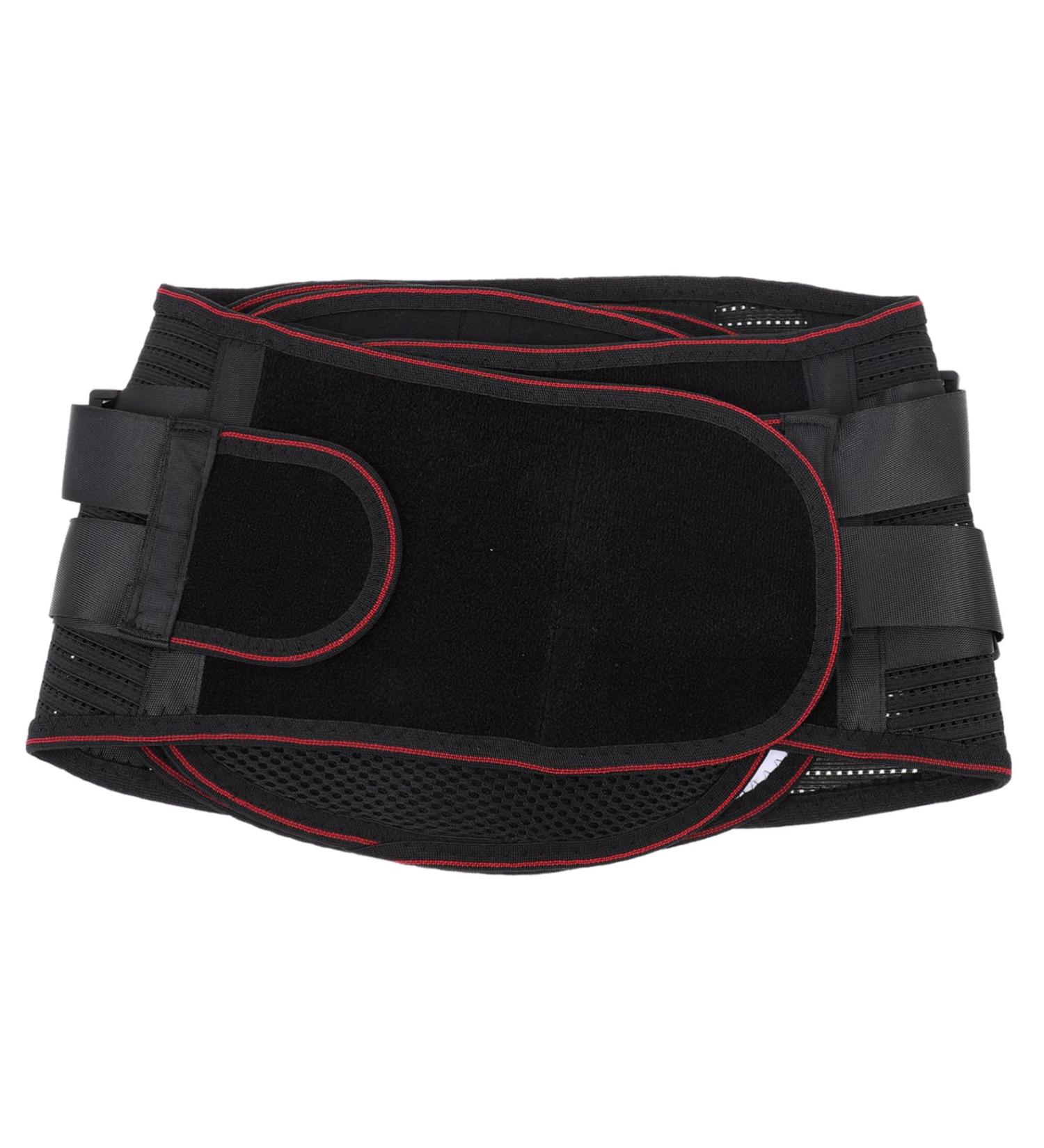 Buy Sports Belt Support Brace Lumbar Belt for Men & Women - Ultimate Waist Support & Body Posture Correction | Summer Fitness Gear - Buy Online on GoSupps.com