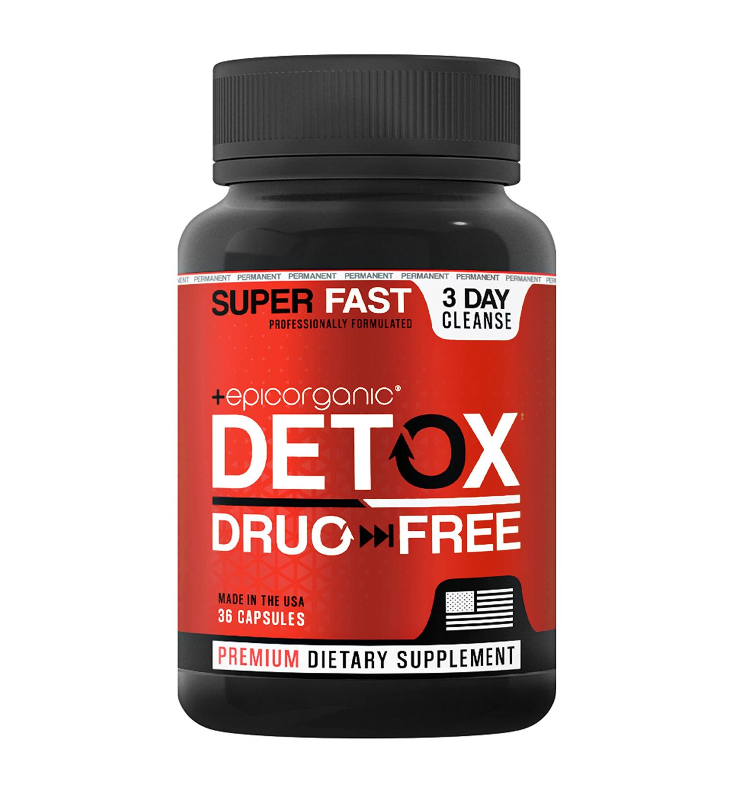 Epic Organicum 3 Day Detox Cleanse | Extra Strength | Healthy Gut Support | Colon Cleanse | Made in USA | 36 Capsules - Buy Online on GoSupps.com