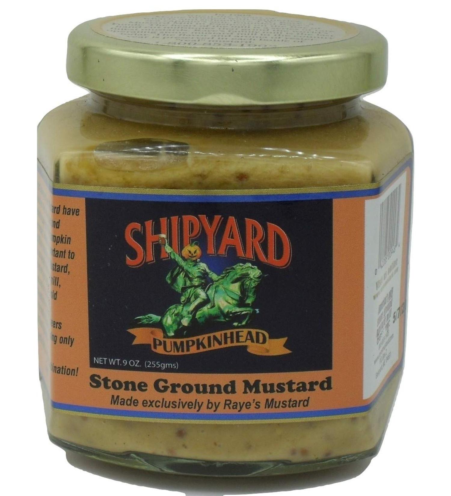 Raye's Shipyard Pumpkinhead Beer Mustard - Bold and Flavorful Condiment - Buy Online on GoSupps.com