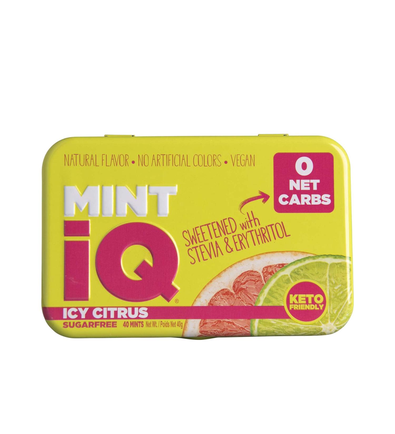 MintiQ Sugar Free Icy Citrus 40 Mints