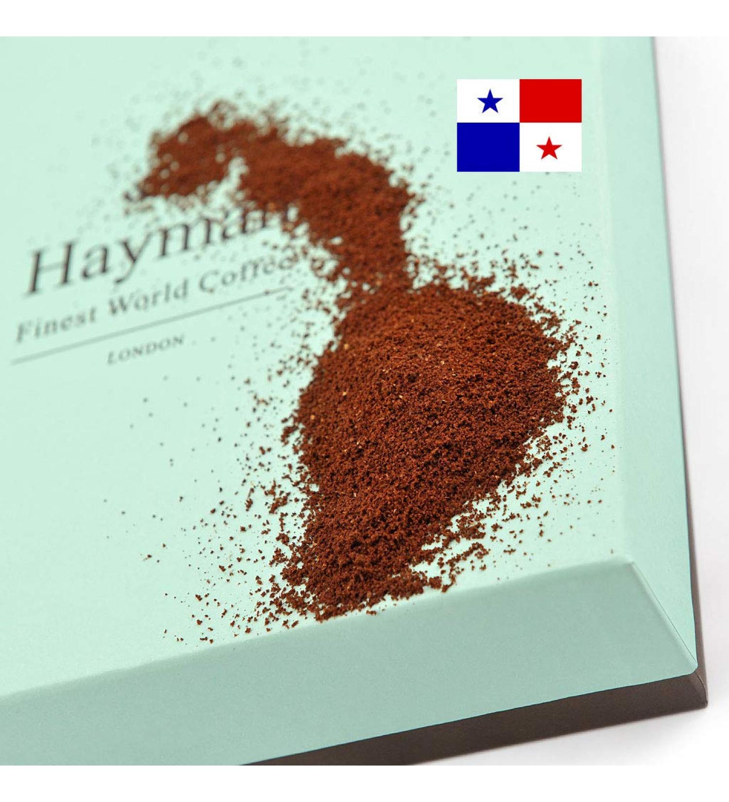 Hayman Coffee 100% Panama Geisha Coffee Ground Coffee Medium Roast Fresh Roasted Coffee 100 grams/3.5 Ounces (Pack of 1) | Panama Coffee Gesha Coffee 100 g (Pack of 1) - Buy Online on GoSupps.com